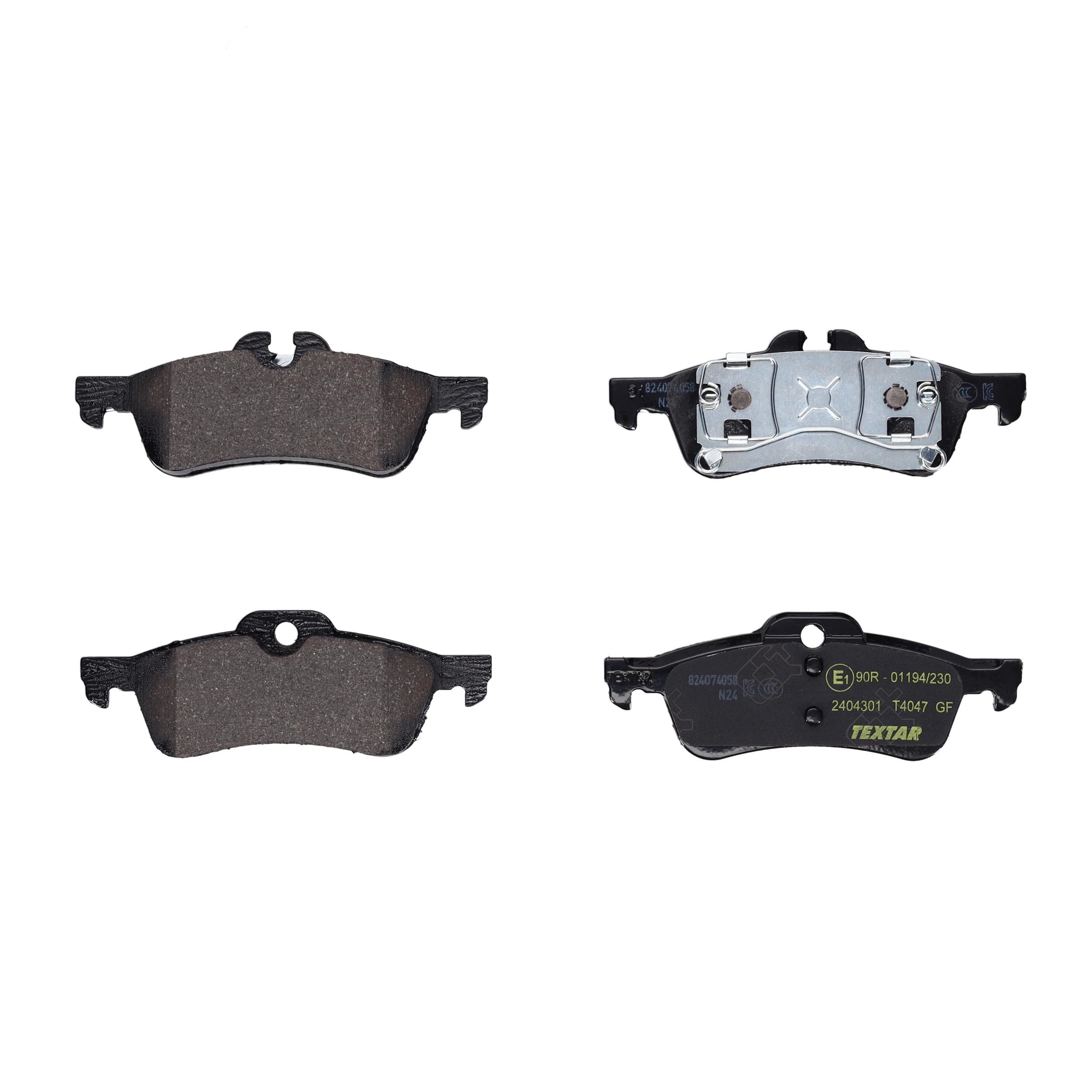 TEXTAR Bremseklodser 2404301 for MINI BMW