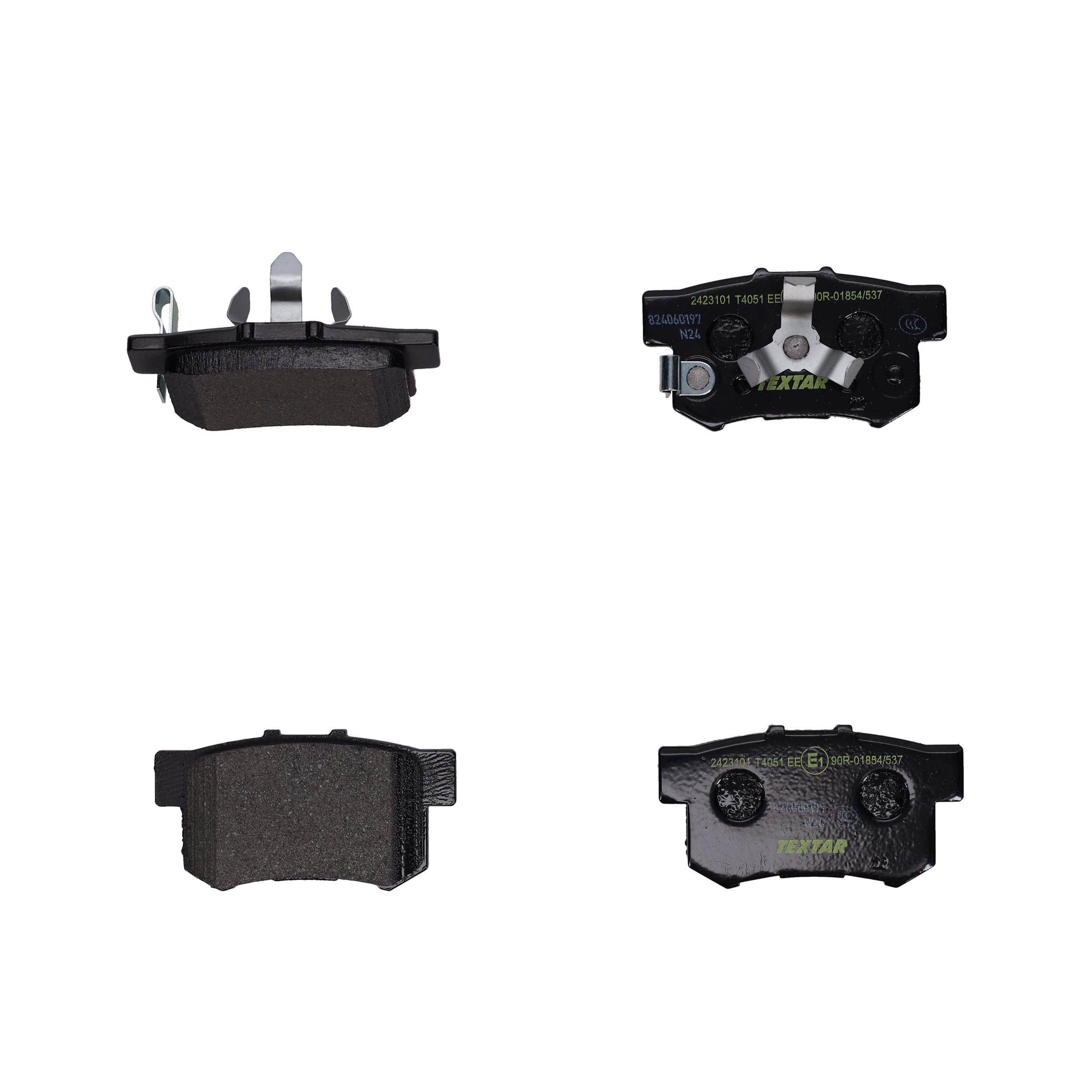 TEXTAR Bremseklodser 2423101 for ISUZU HONDA HONDA (GAC) NISSAN ACURA