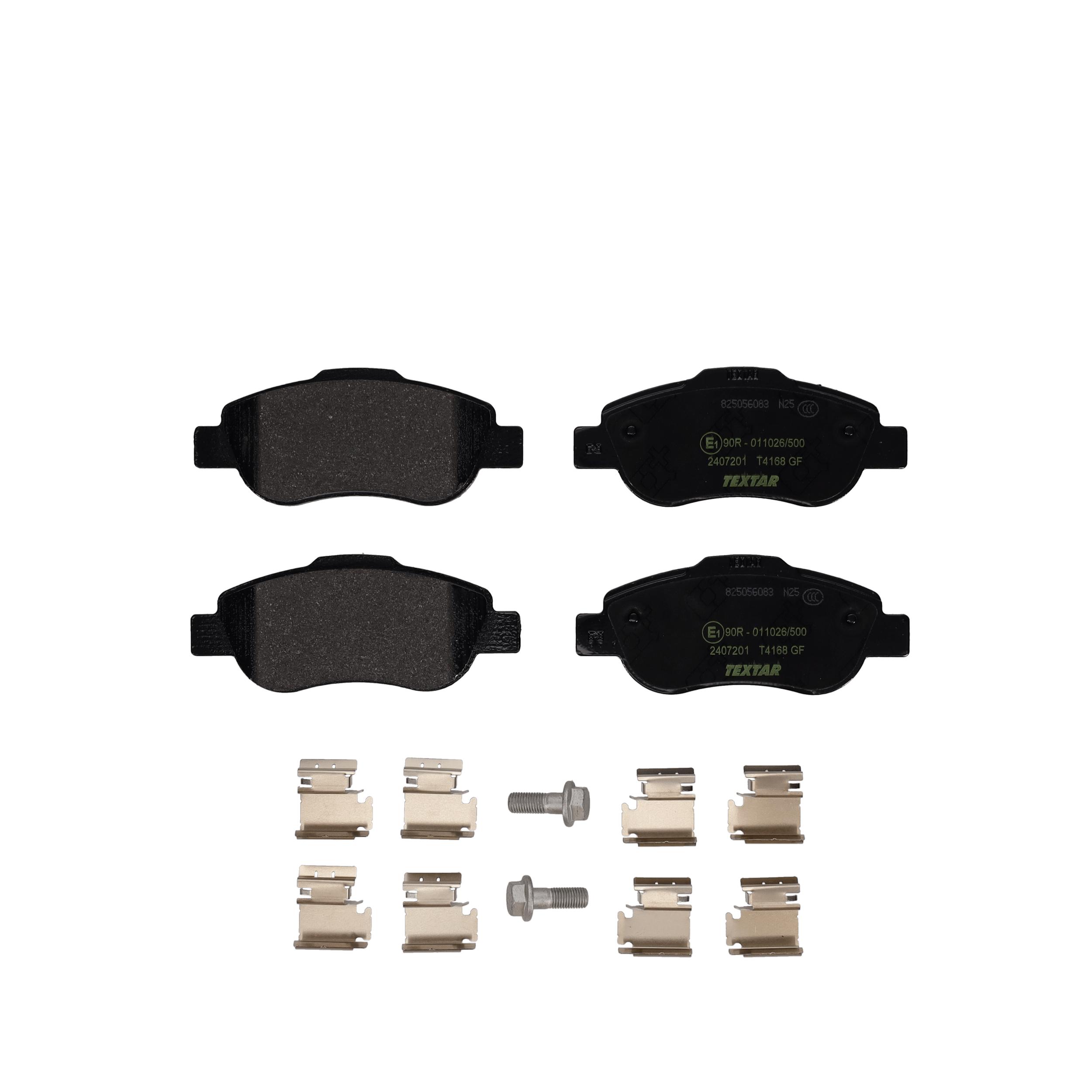 TEXTAR Bremseklodser 2407201 for FIAT