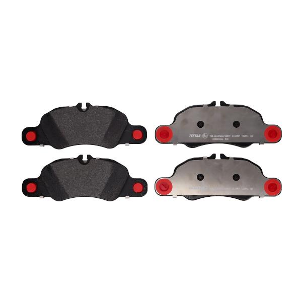 TEXTAR Bremseklodser 2445901 for PORSCHE