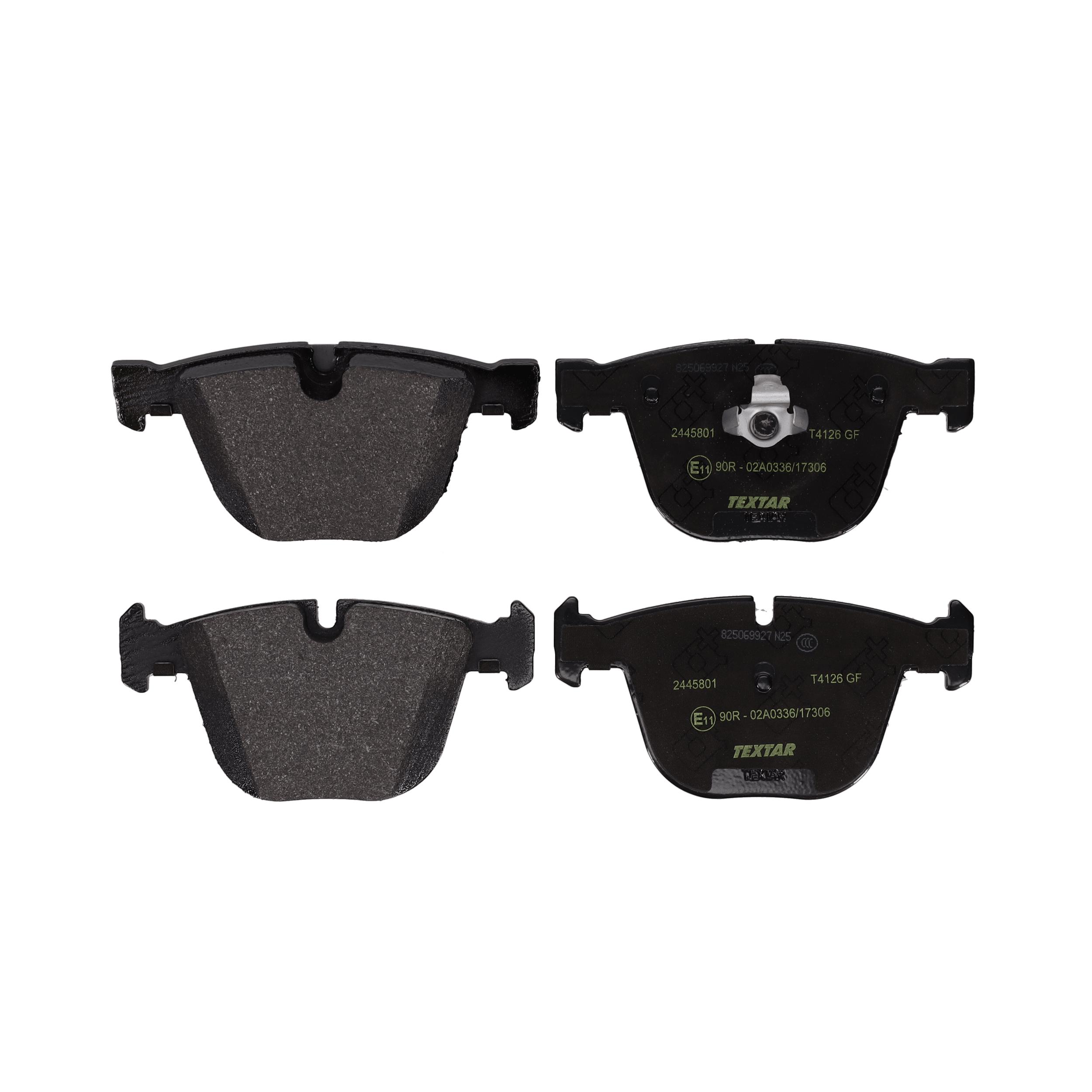 TEXTAR Bremseklodser 2445801 for BMW
