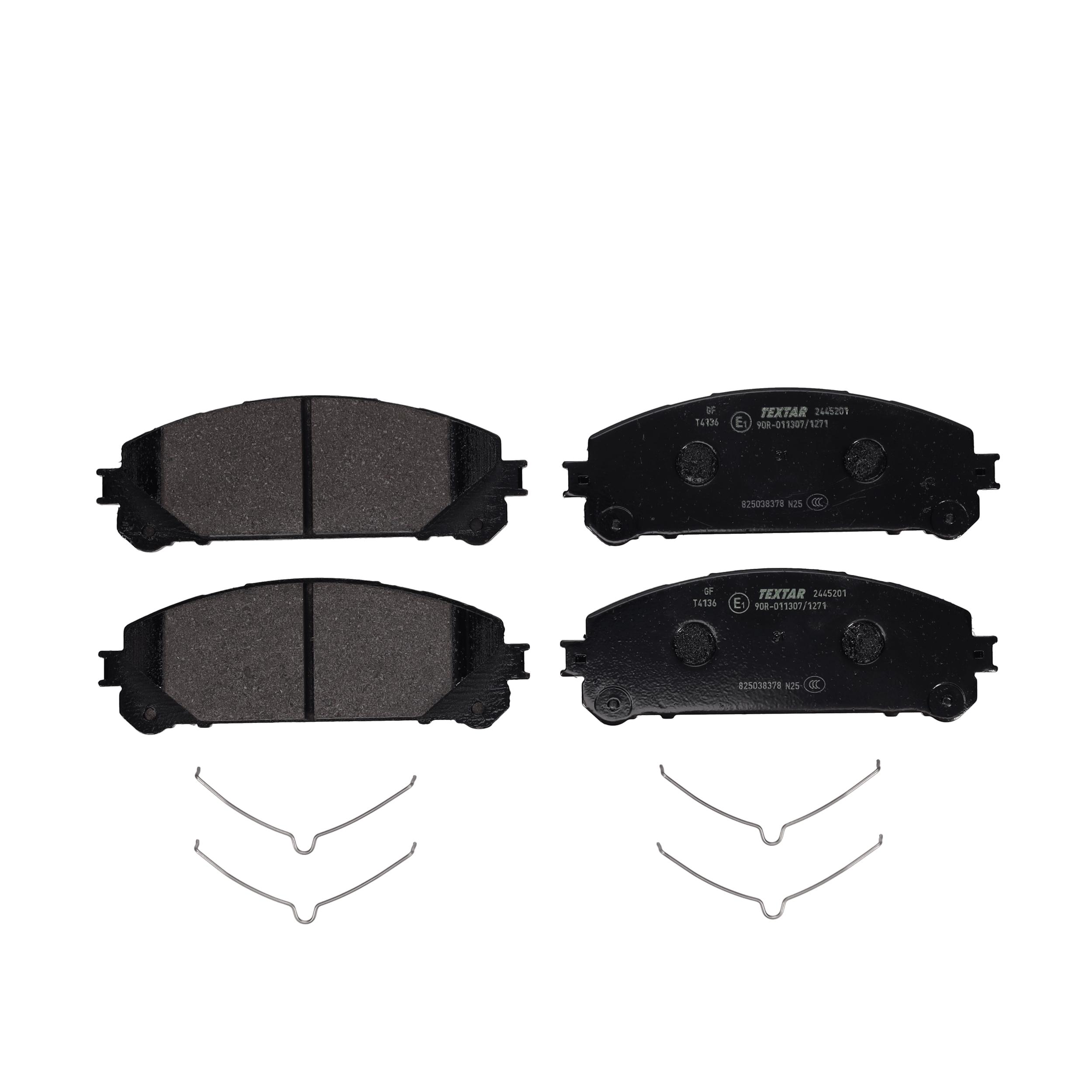 TEXTAR Bremseklodser 2445201 for LEXUS TOYOTA TOYOTA (GAC)