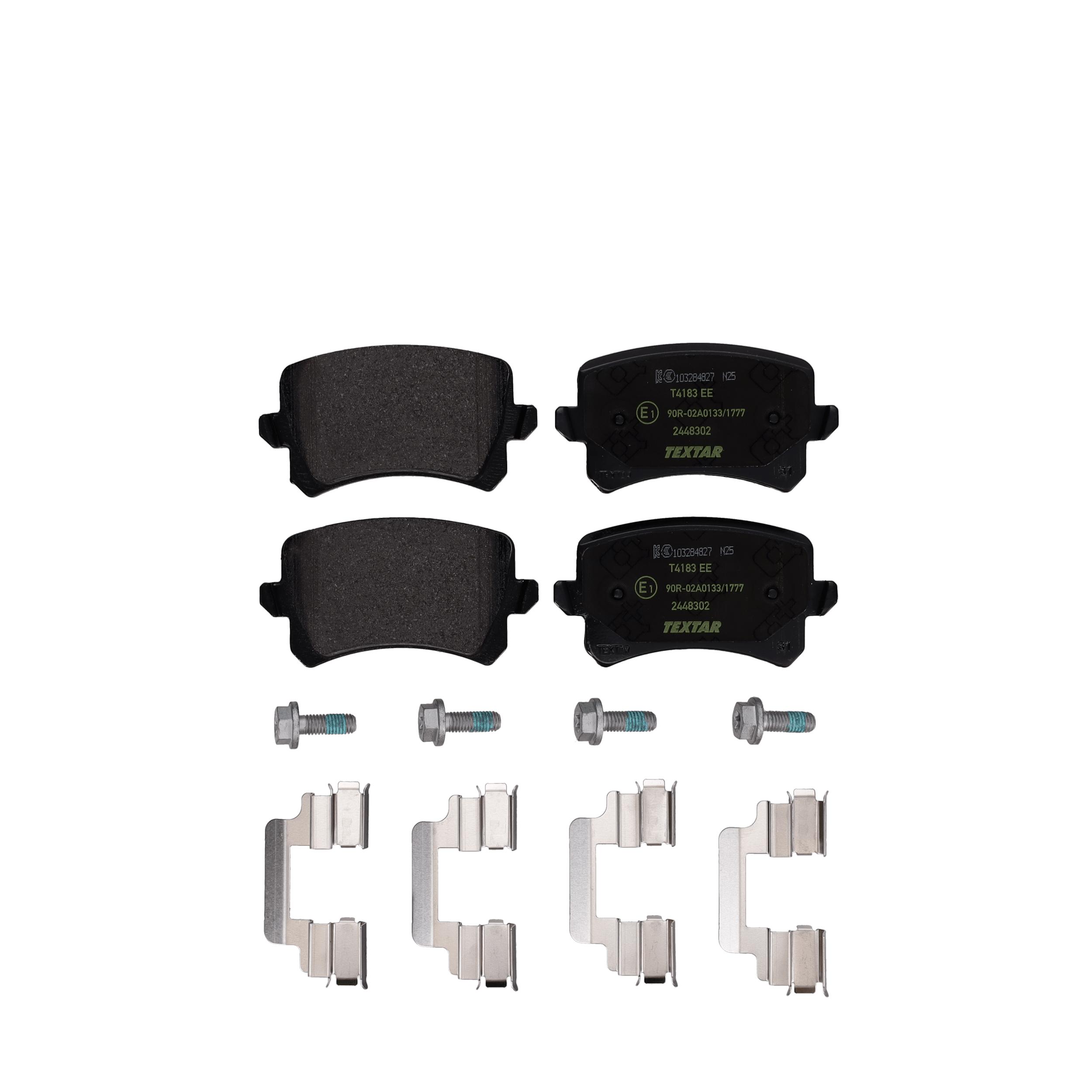 TEXTAR Bremseklodser 2448302 for VW