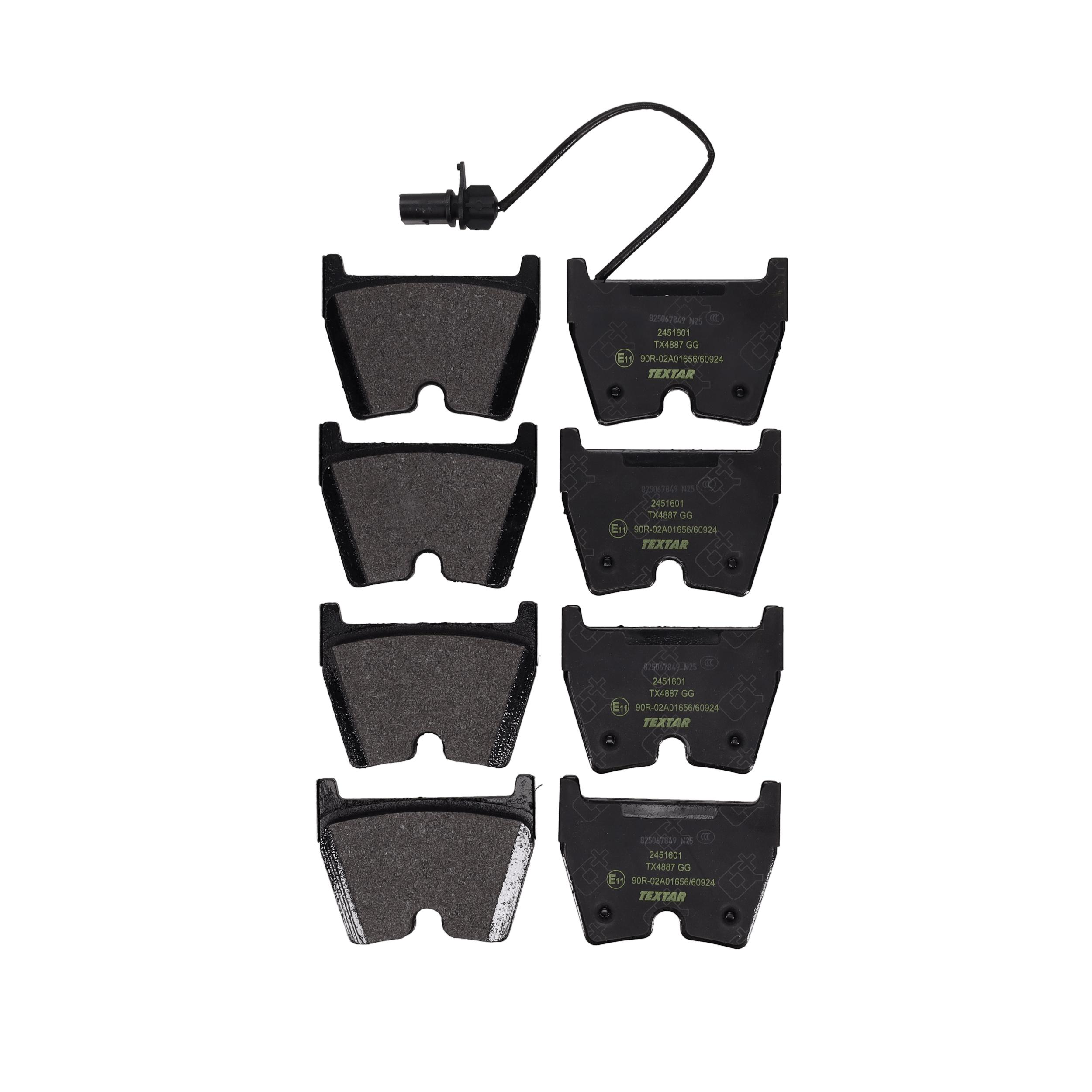 TEXTAR Bremseklodser 2451601 for VW