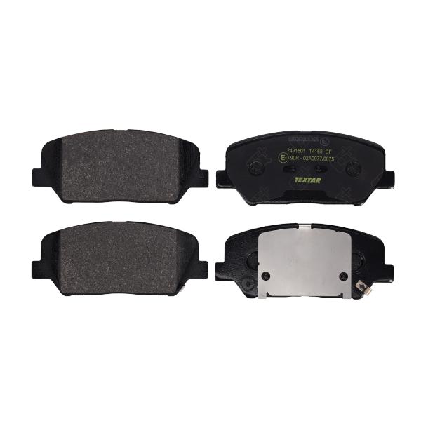 TEXTAR Bremseklodser 2491501 for HYUNDAI KIA