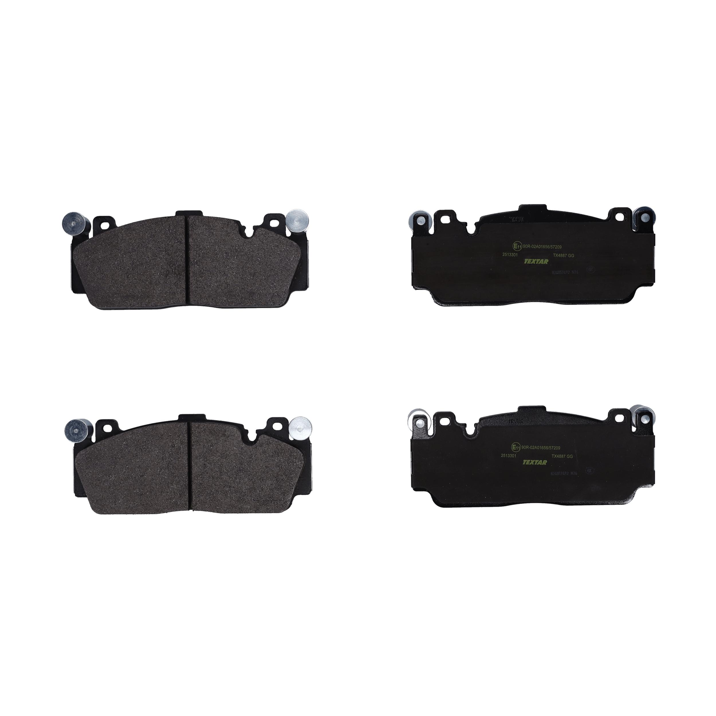 TEXTAR Bremseklodser 2513301 for BMW