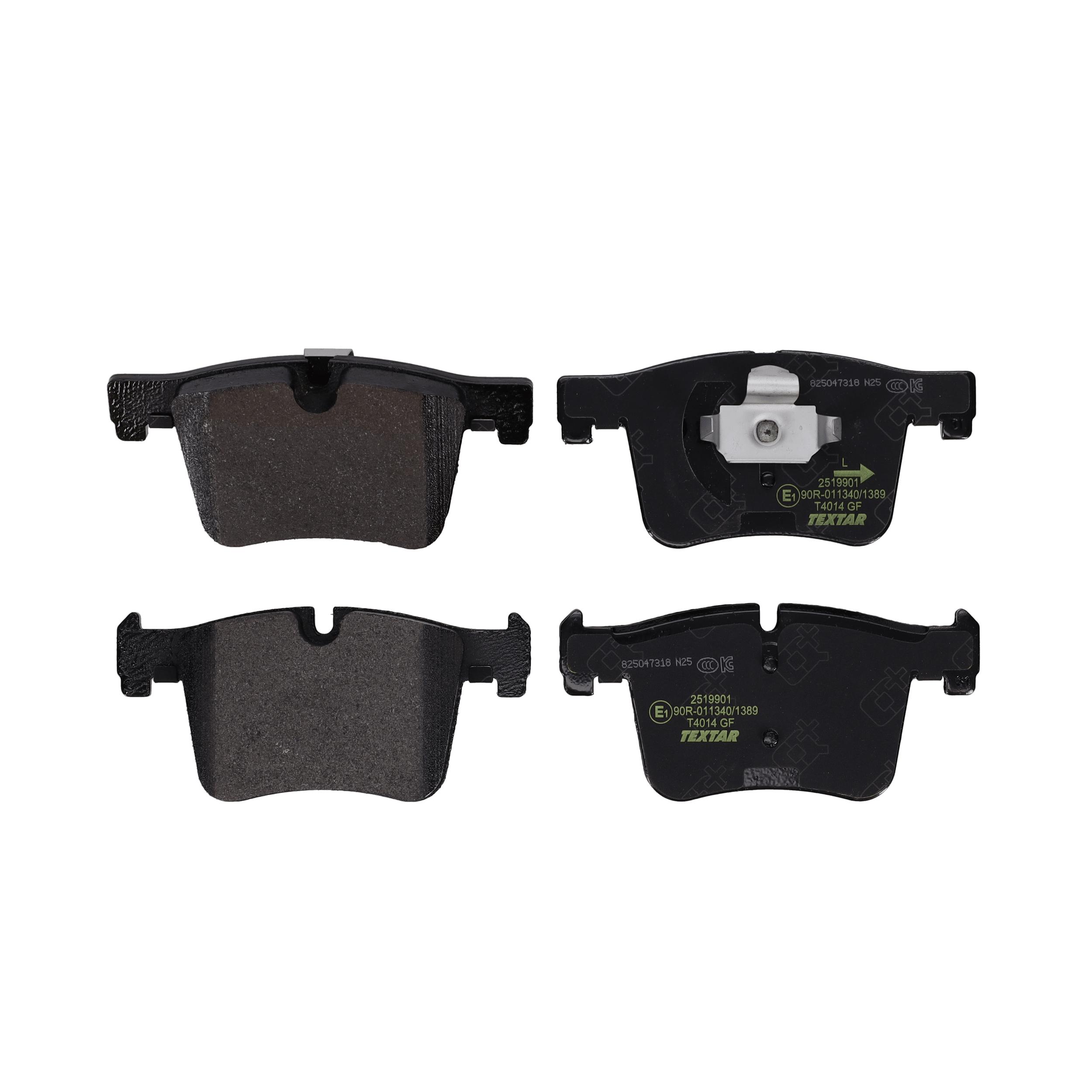 TEXTAR Bremseklodser 2519901 for BMW