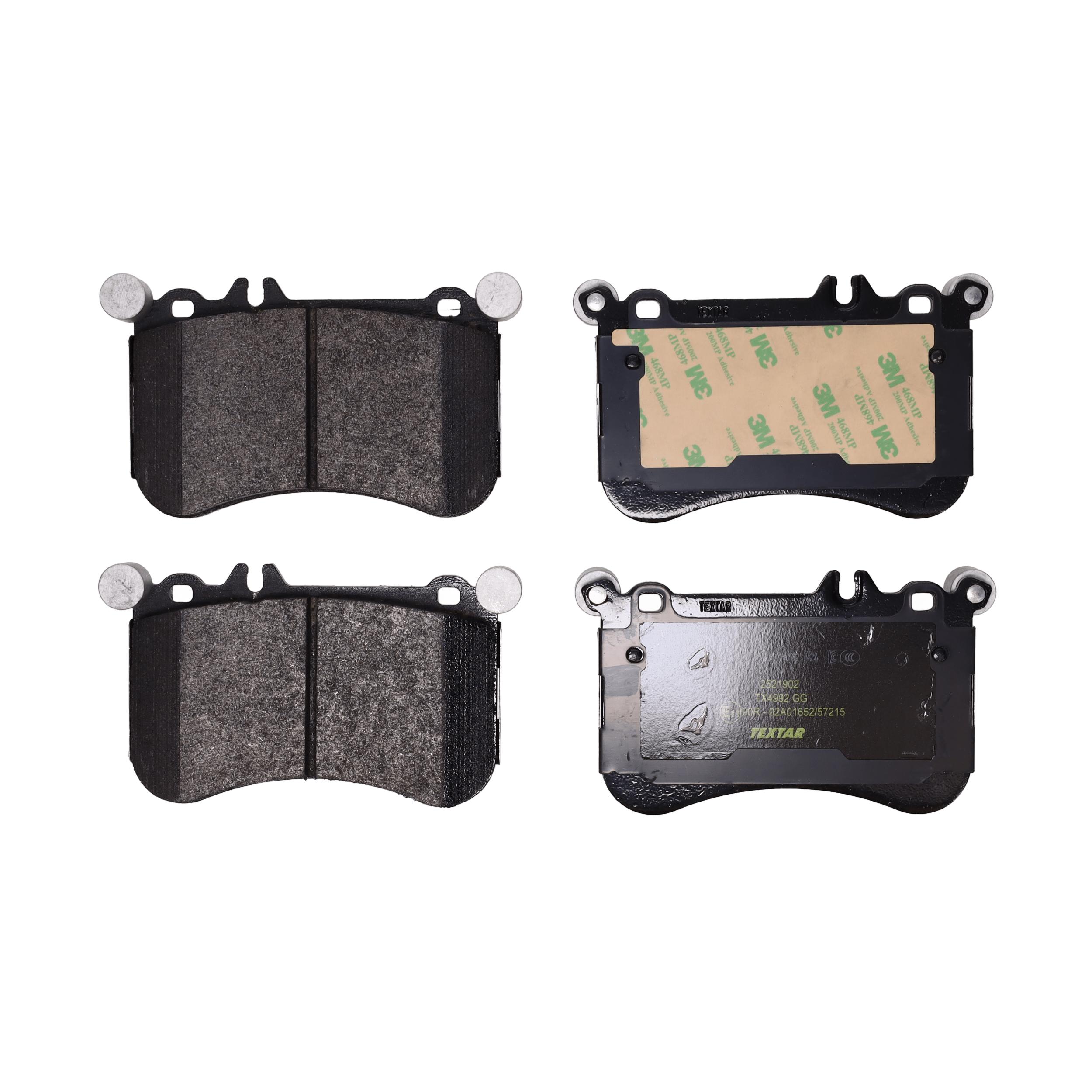 TEXTAR Bremseklodser 2521902 for MERCEDES-BENZ