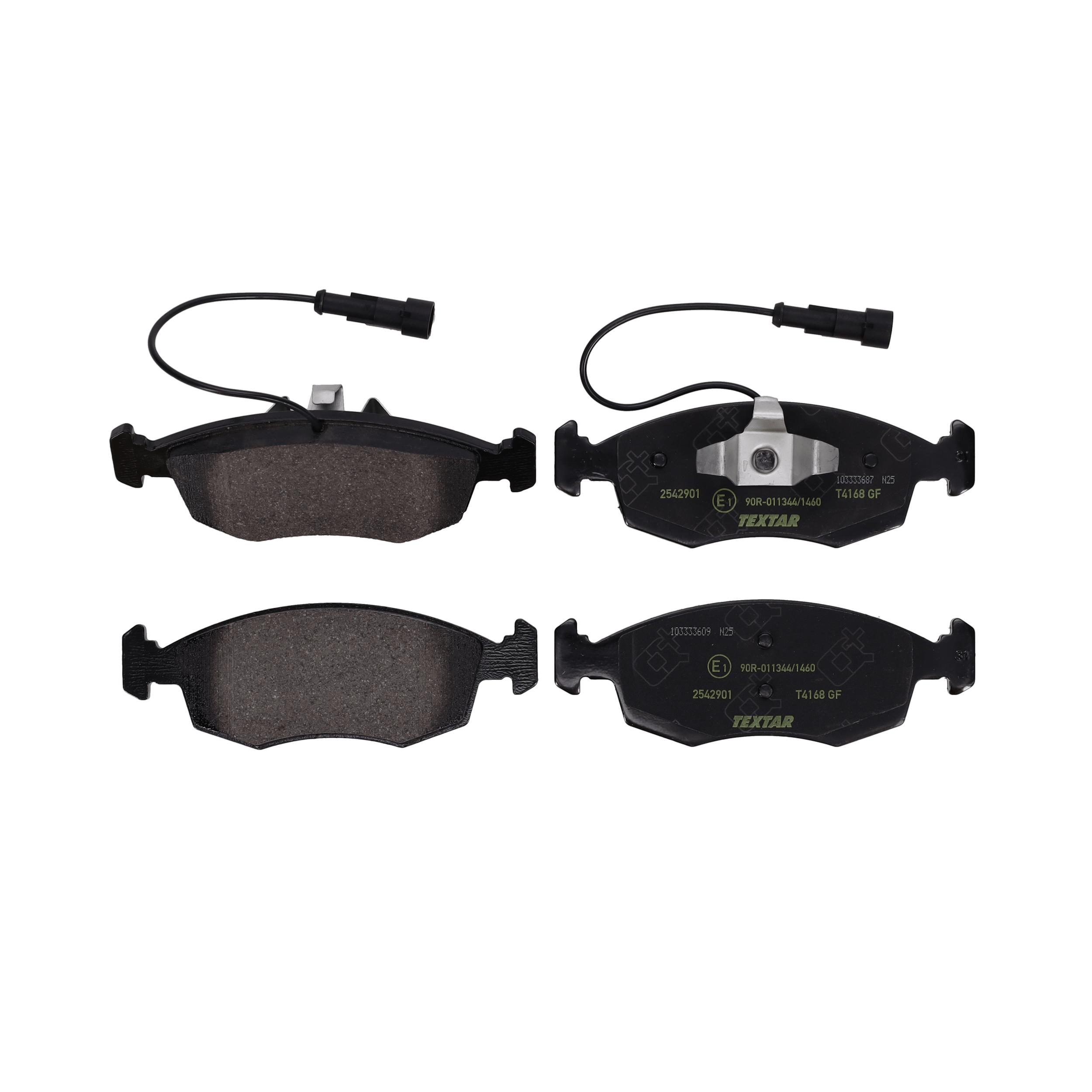 TEXTAR Bremseklodser 2542901 for FIAT