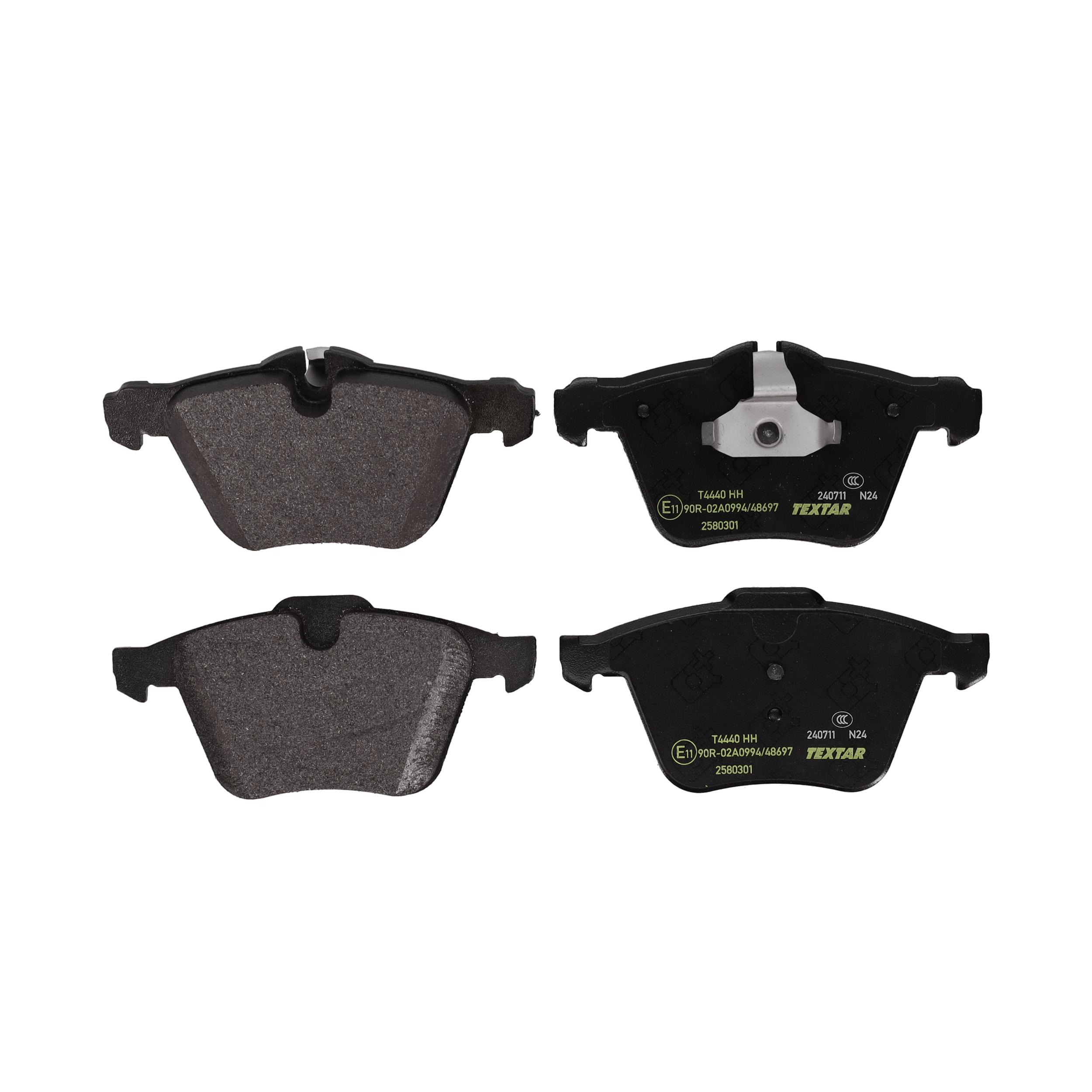 TEXTAR Bremseklodser 2580301 for JAGUAR