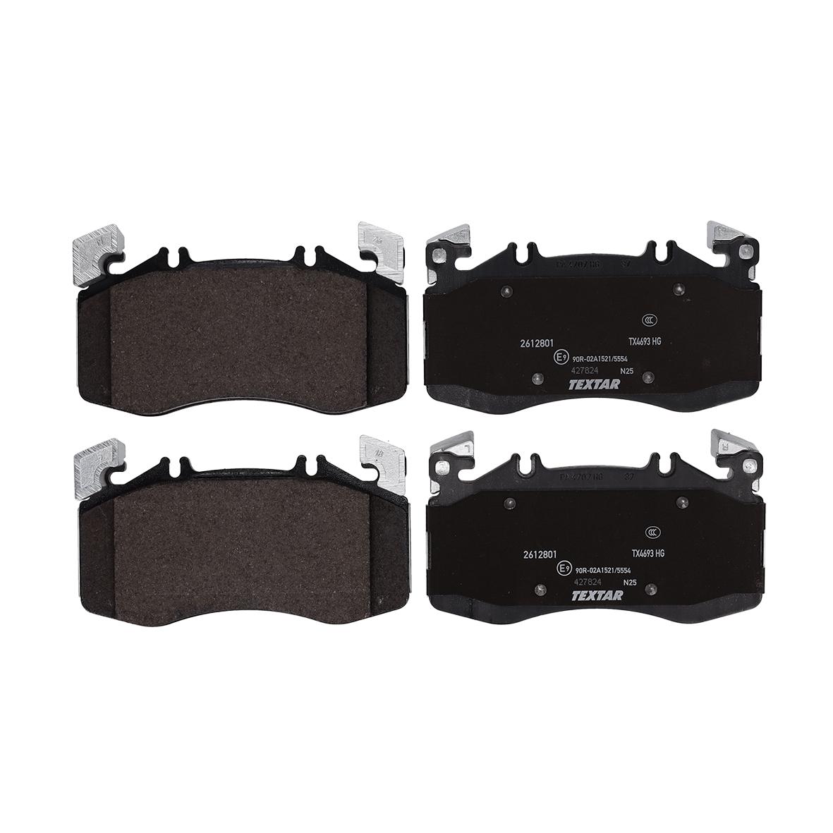 TEXTAR Bremseklodser 2612801 for MERCEDES-BENZ