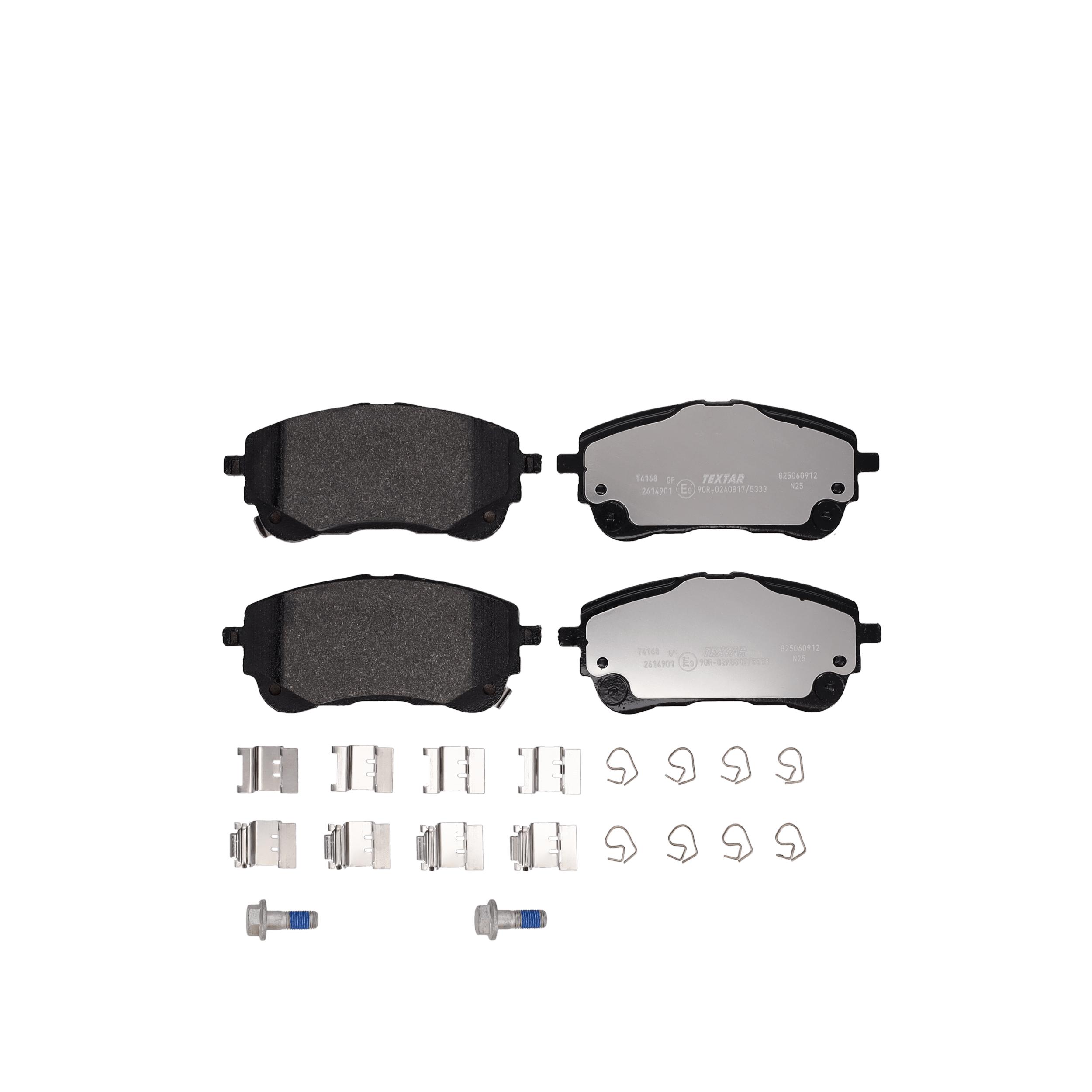 TEXTAR Bremseklodser 2614901 for SUZUKI TOYOTA LEXUS