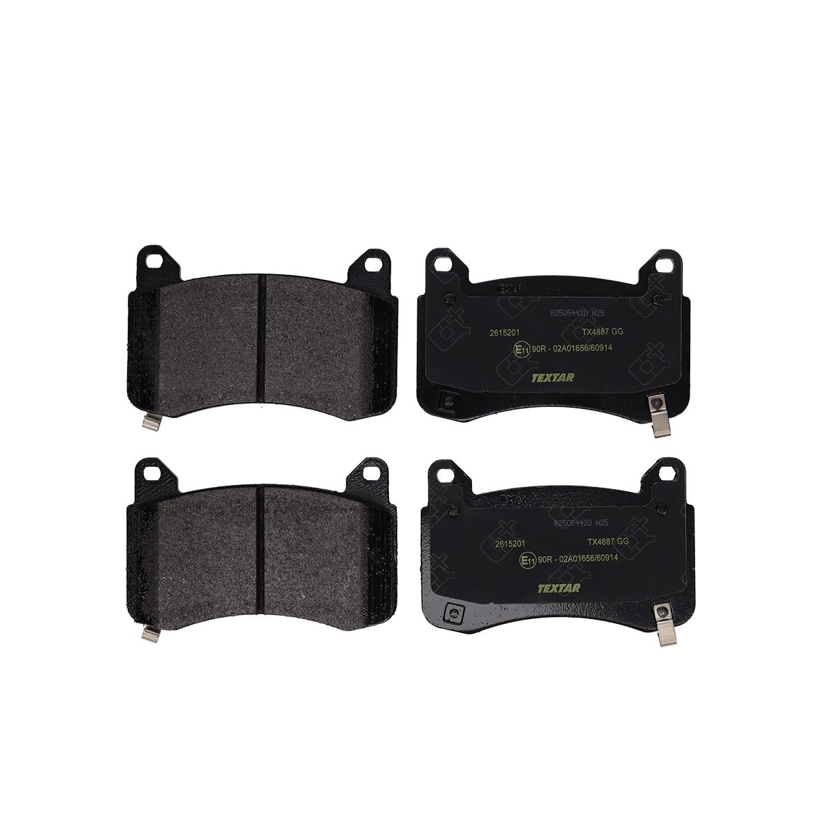 TEXTAR Bremseklodser 2615201 for TESLA