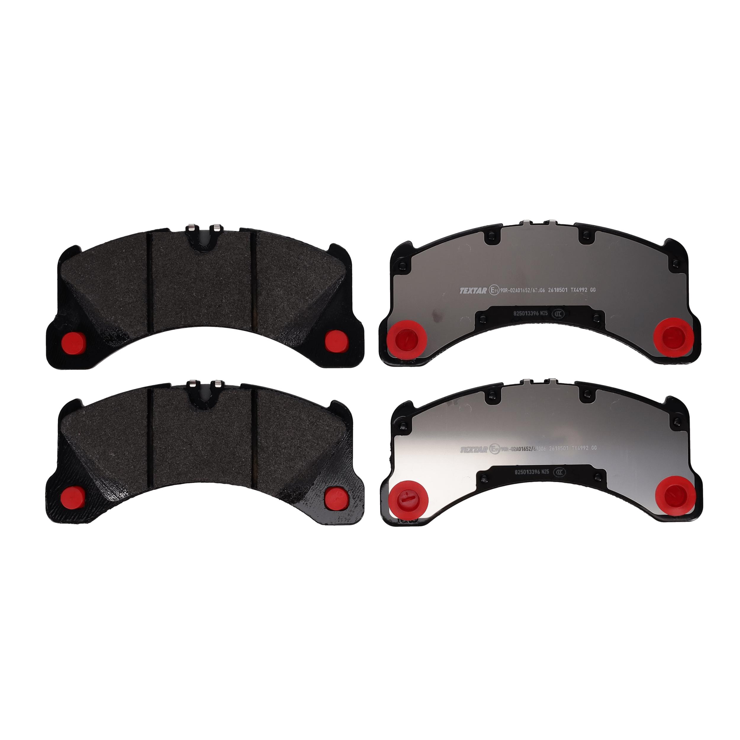 TEXTAR Bremseklodser 2618501 for PORSCHE
