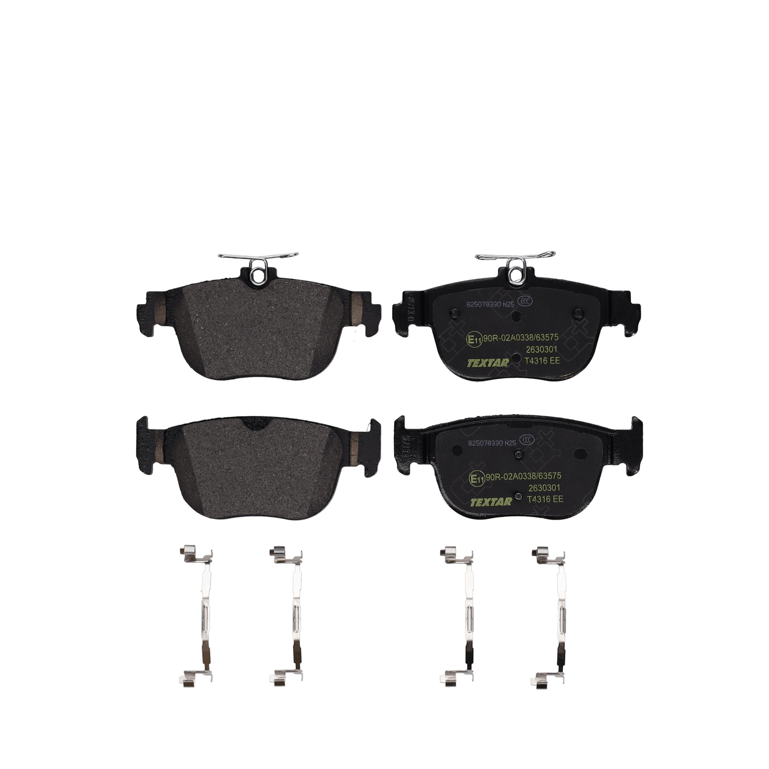 TEXTAR Bremseklodser 2630301 for FORD AUDI (FAW) VW SKODA AUDI