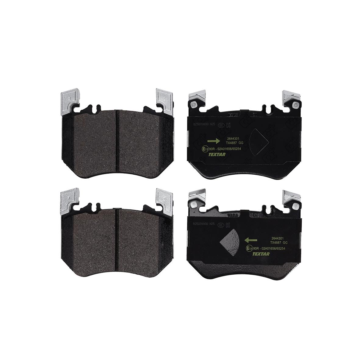 TEXTAR Bremseklodser 2644301 for MERCEDES-BENZ