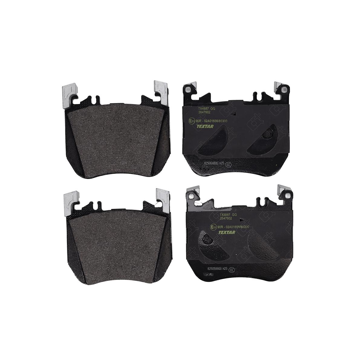 TEXTAR Bremseklodser 2647602 for MERCEDES-BENZ
