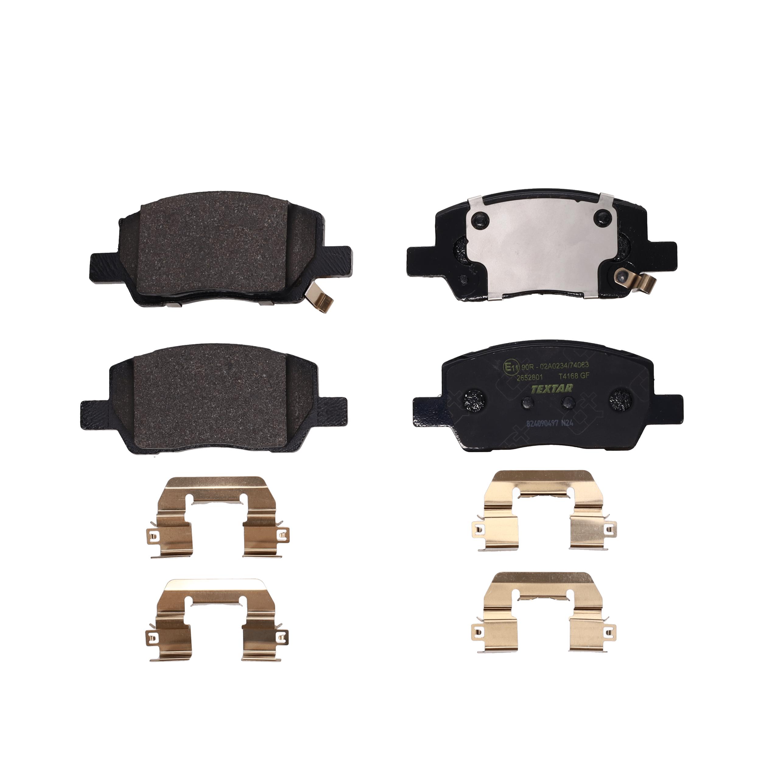 TEXTAR Bremseklodser 2652801 for HYUNDAI