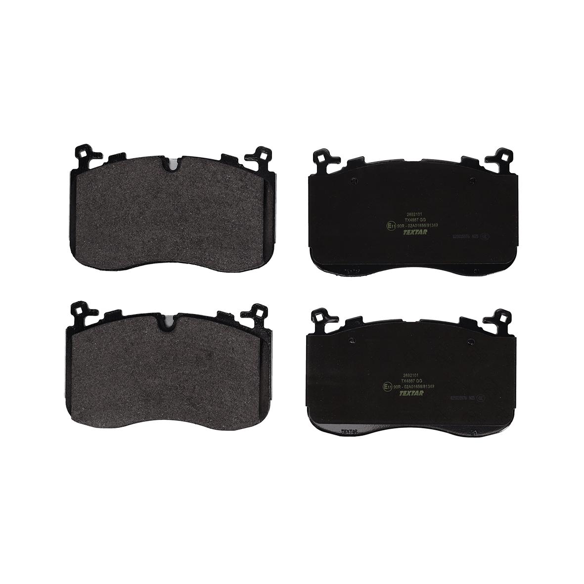 TEXTAR Bremseklodser 2692101 for BMW