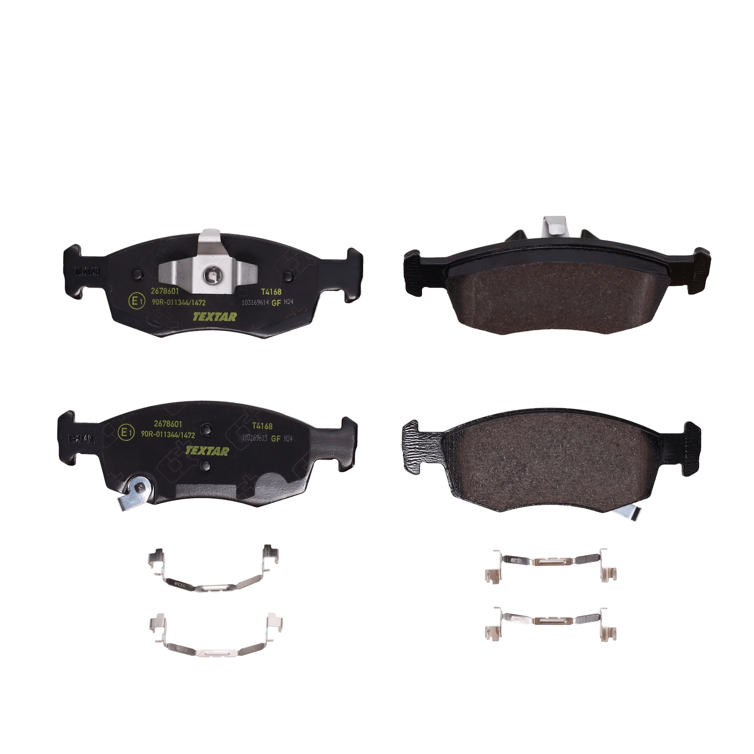 TEXTAR Bremseklodser 2678601 for LANCIA FIAT