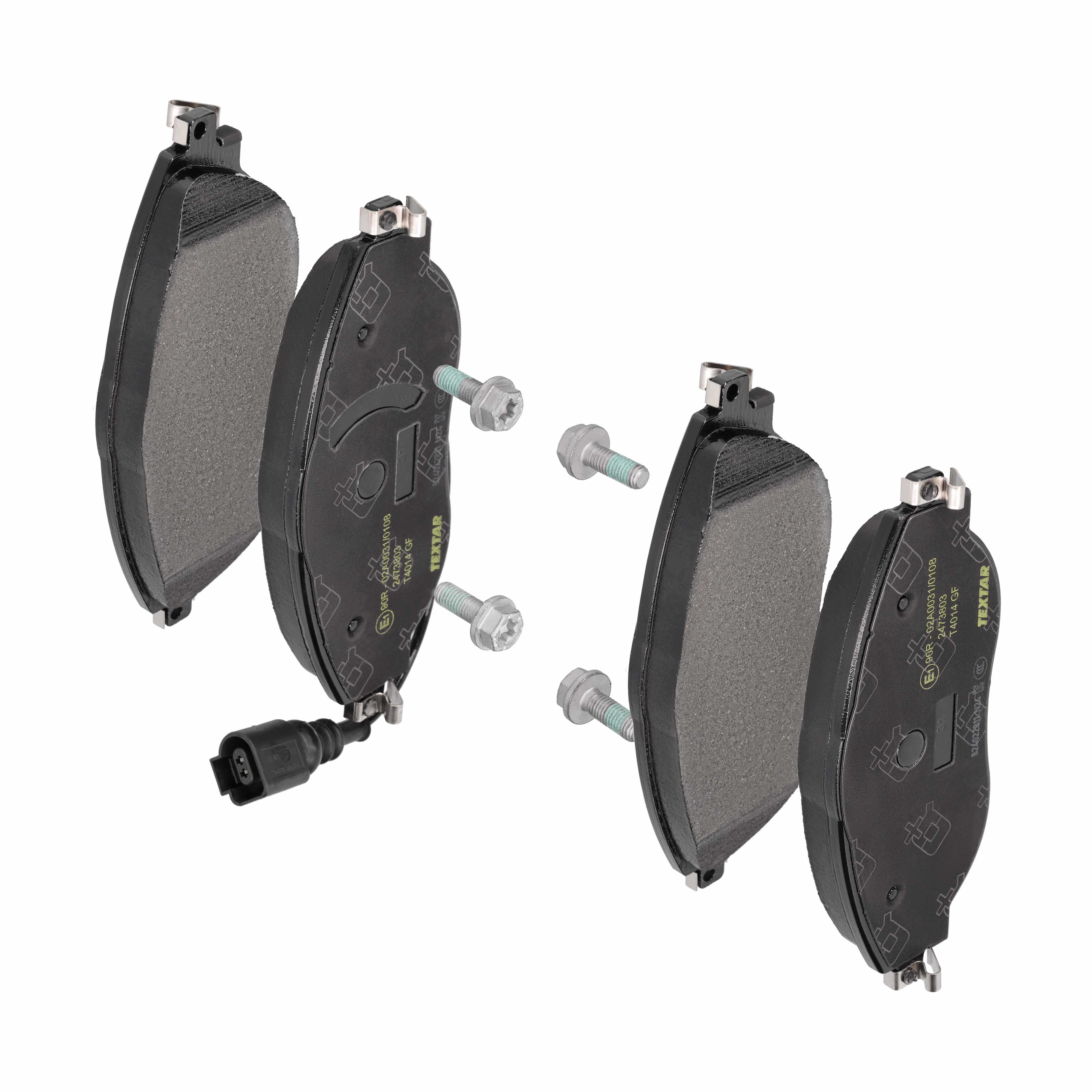 TEXTAR Bremseklodser 2473803 for VW VW (SVW) SKODA SEAT AUDI