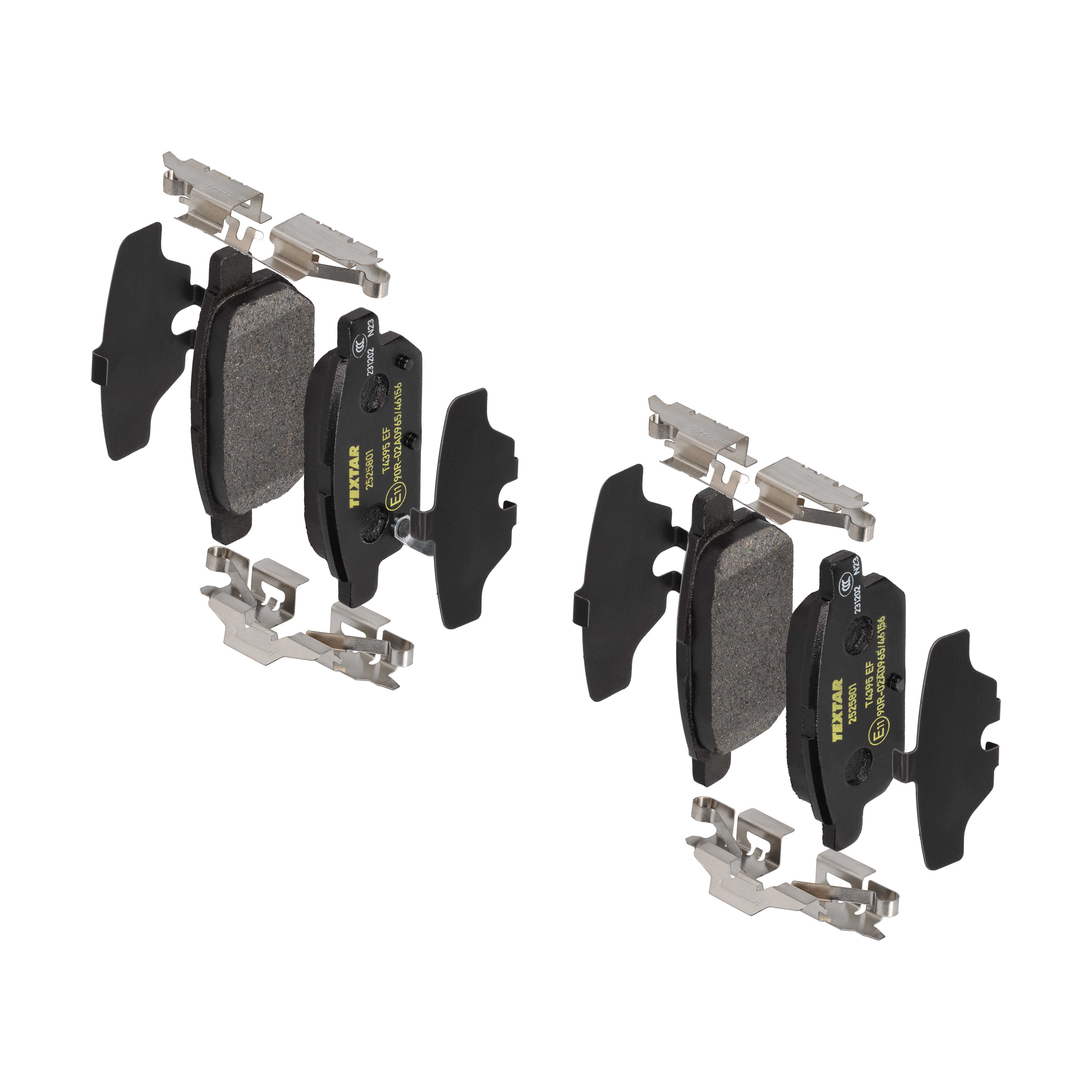 TEXTAR Bremseklodser 2525801 for SUZUKI NISSAN