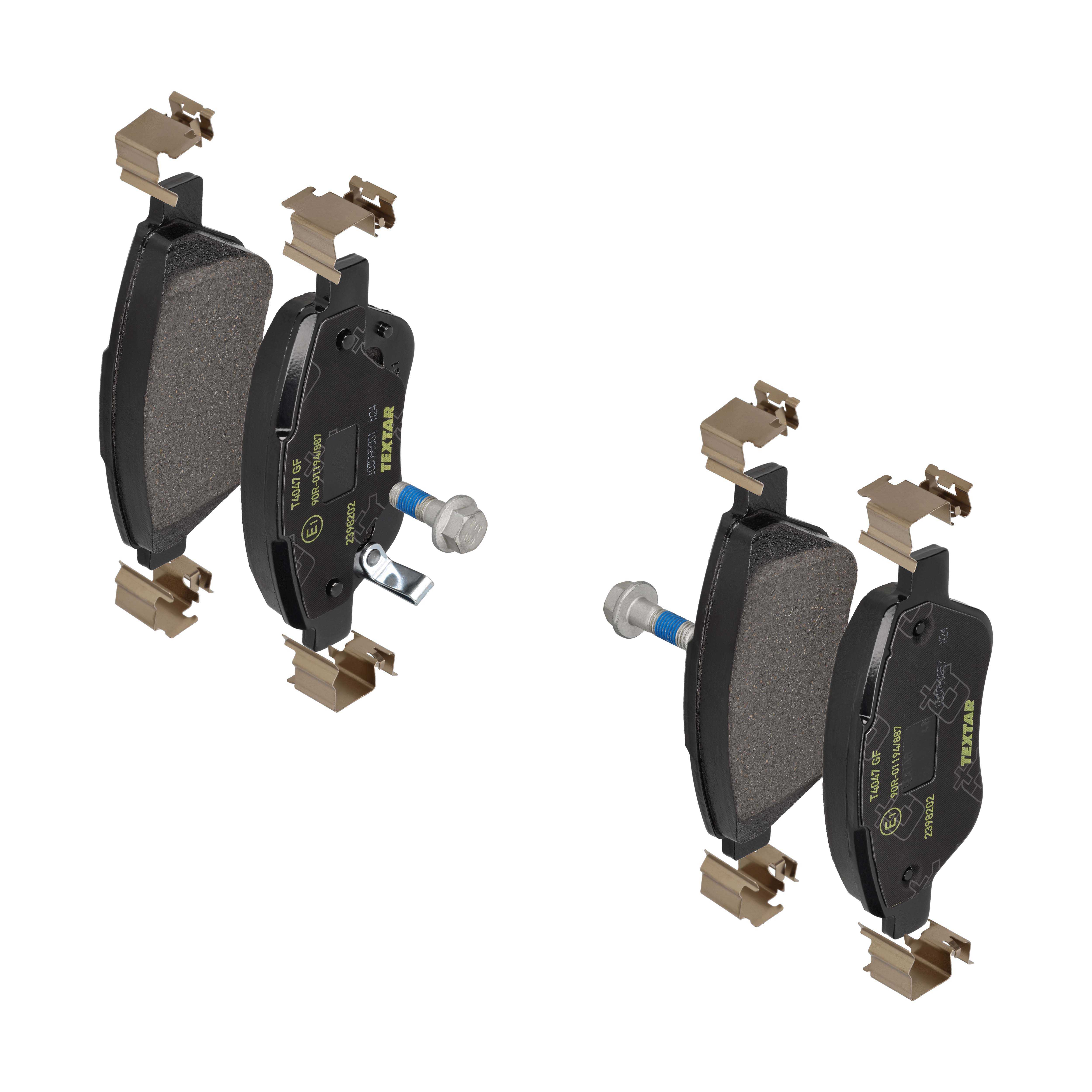 TEXTAR Bremseklodser 2398202 for OPEL VAUXHALL GENERAL MOTORS