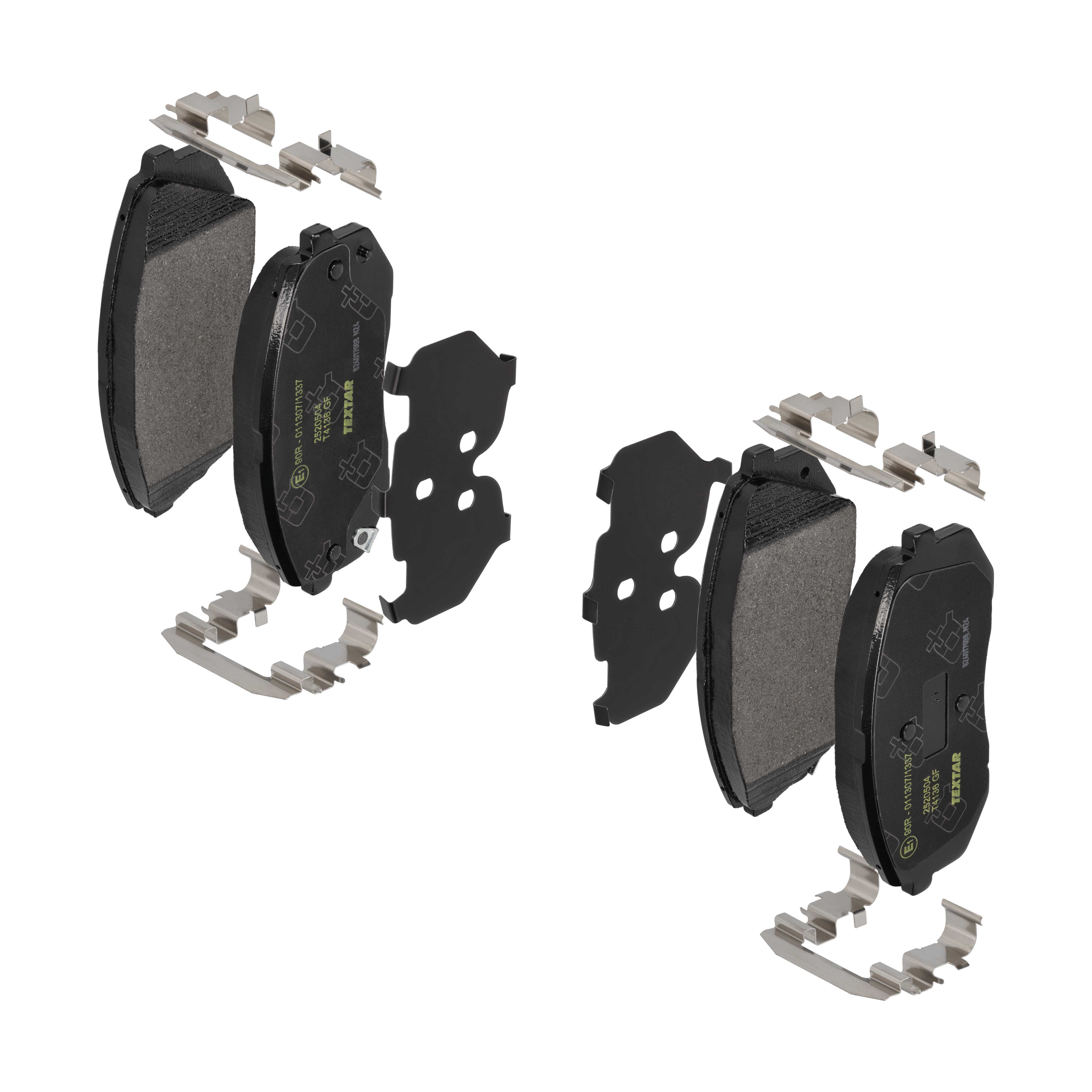 TEXTAR Bremseklodser 2520504 for HYUNDAI KIA