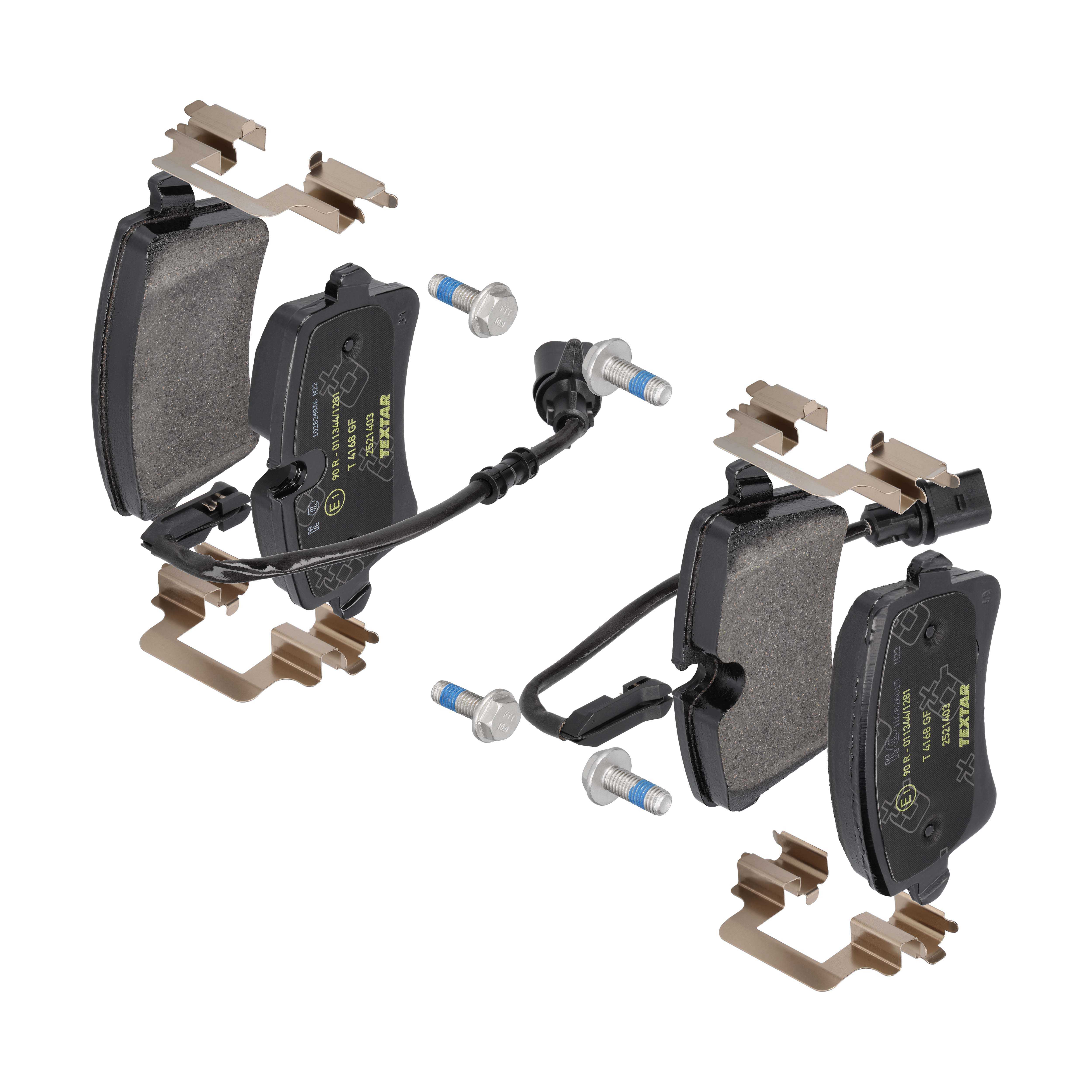 TEXTAR Bremseklodser 2521403 for PORSCHE SKODA AUDI