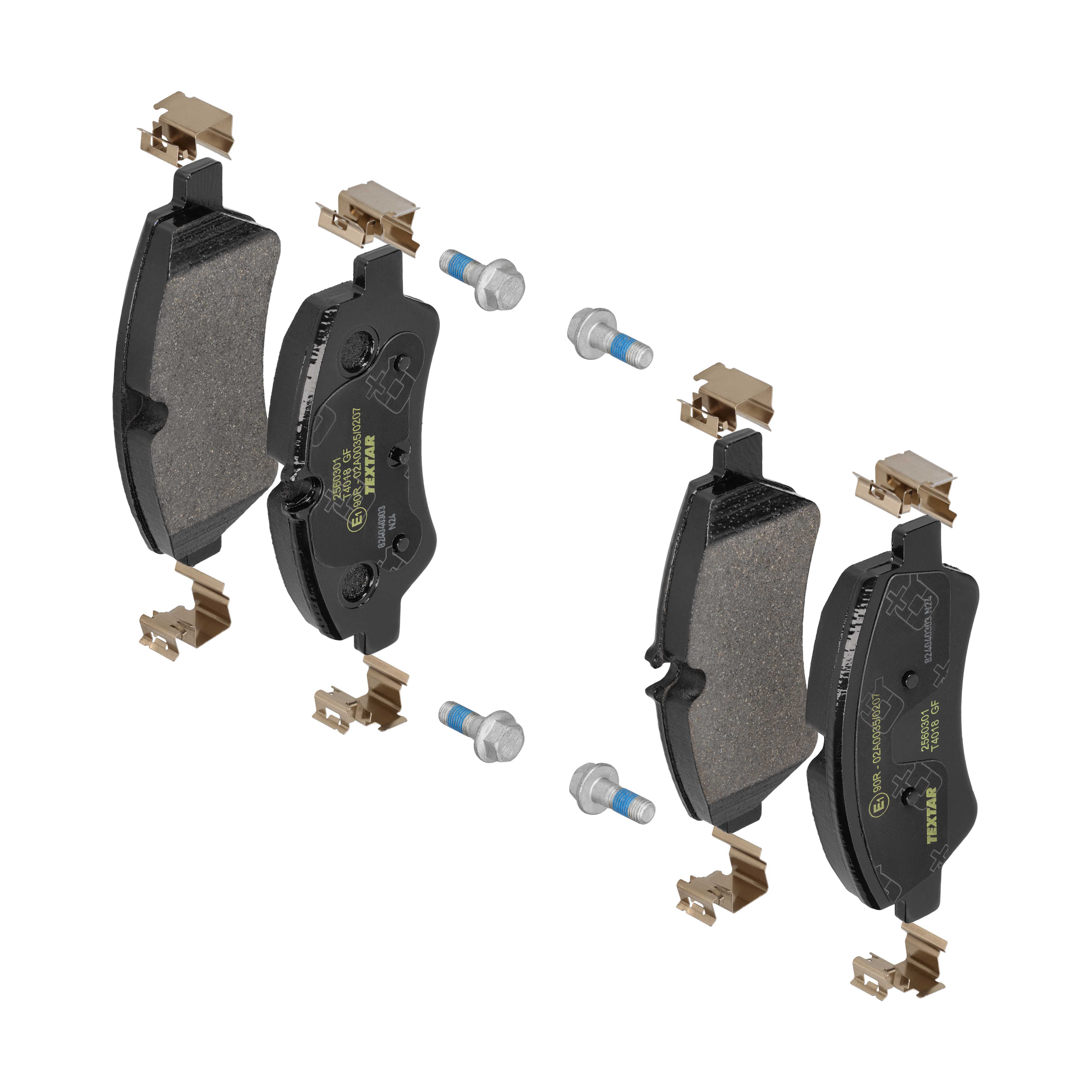 TEXTAR Bremseklodser 2560301 for FORD