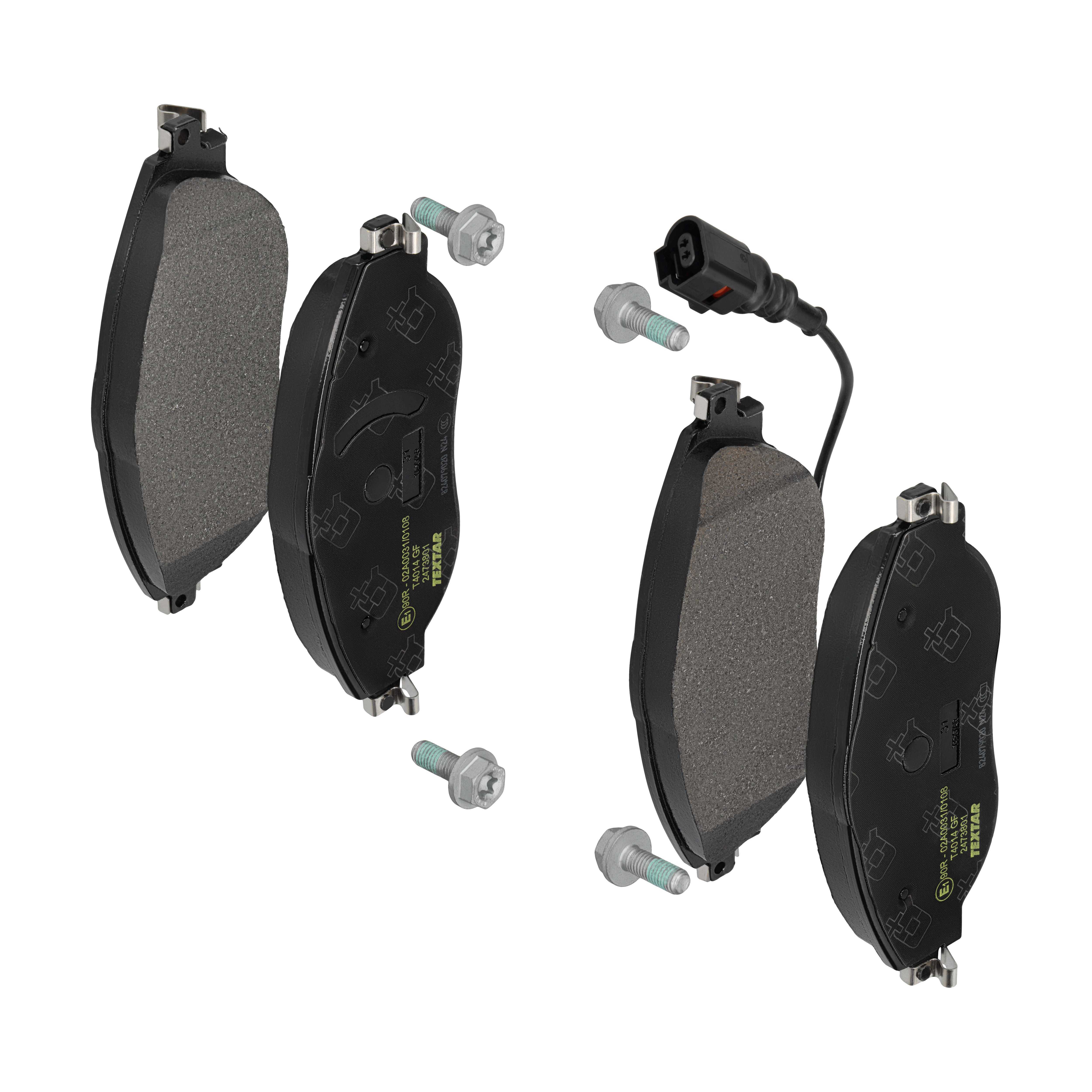 TEXTAR Bremseklodser 2473801 for AUDI (FAW)