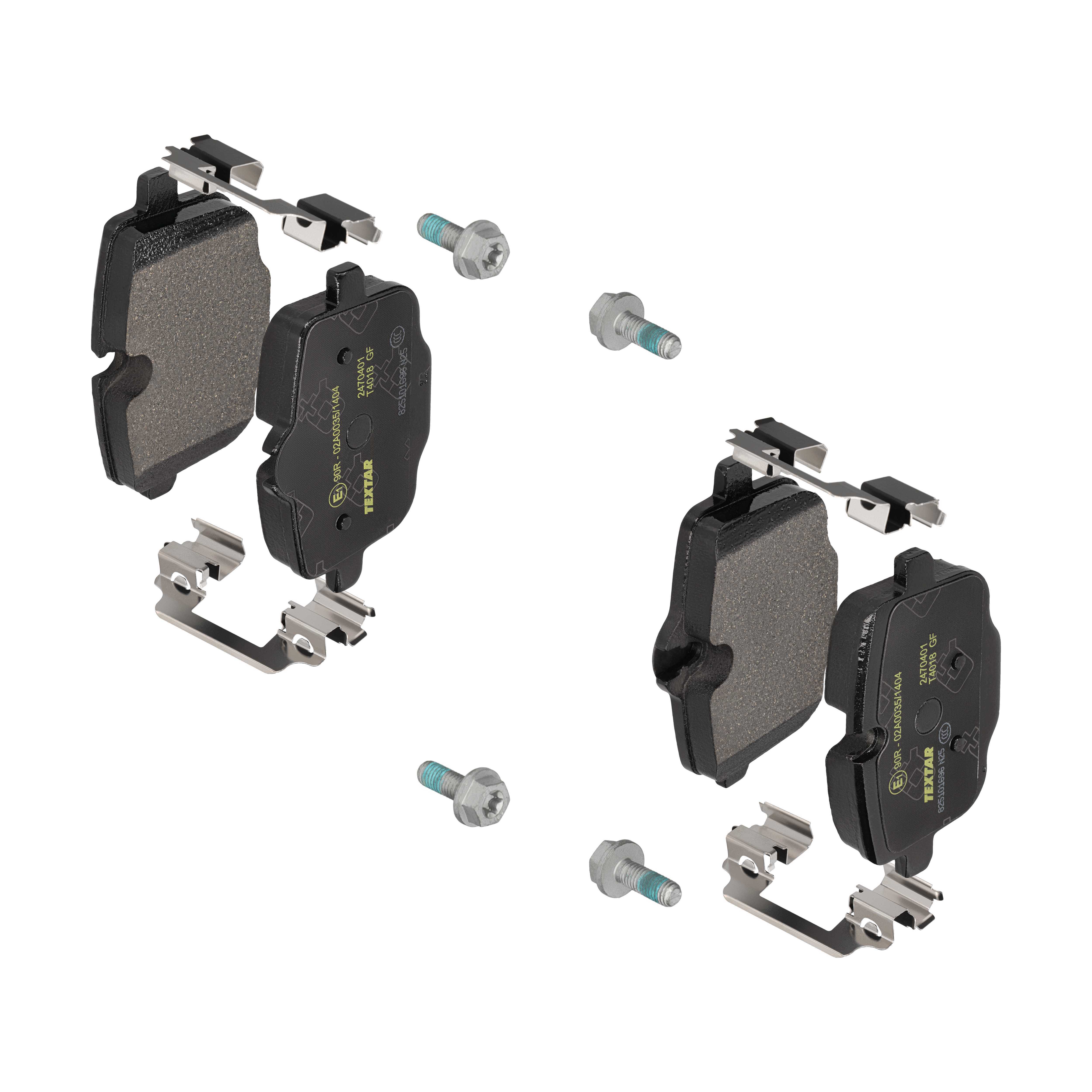 TEXTAR Bremseklodser 2470401 for BMW