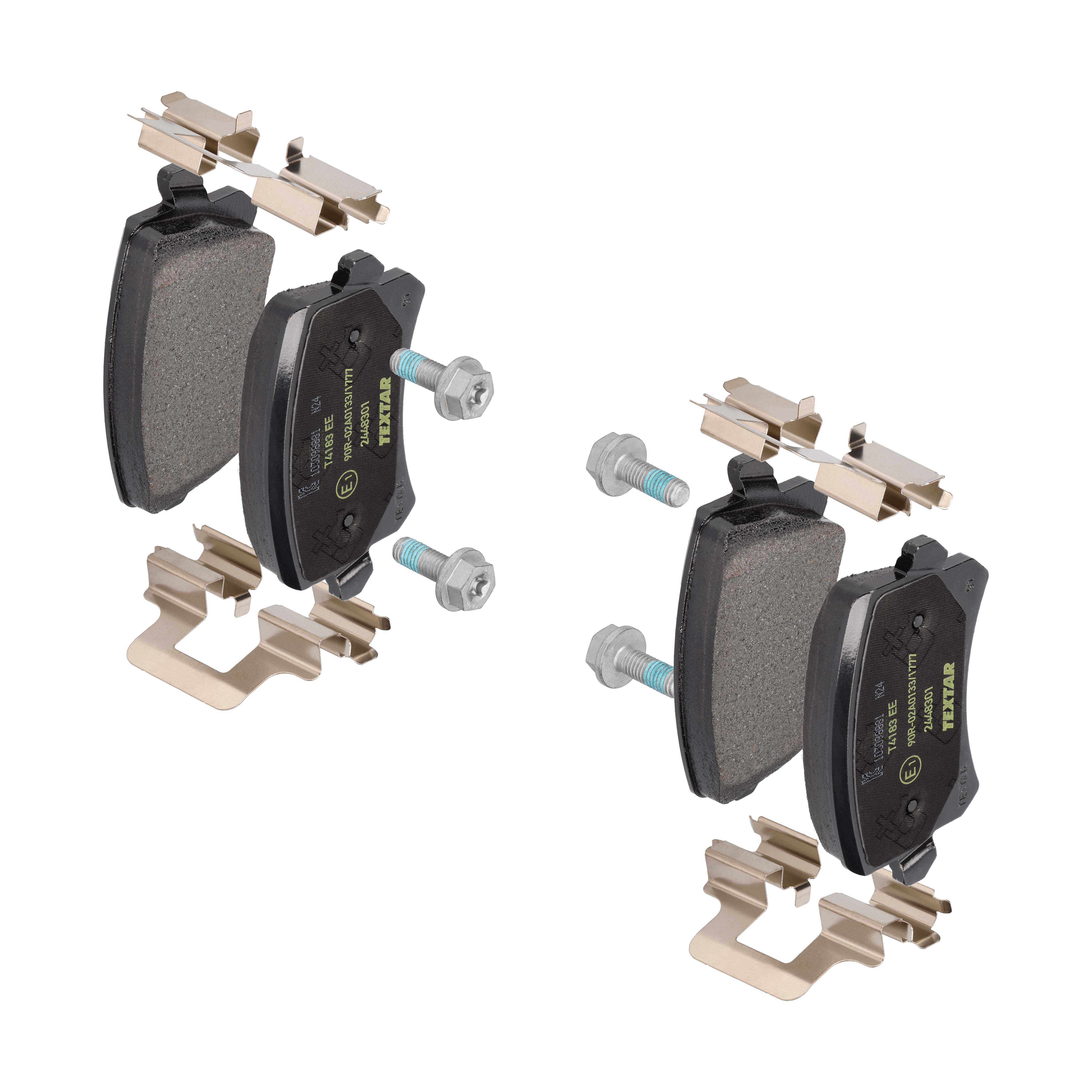 TEXTAR Bremseklodser 2448301 for VW (FAW) AUDI (FAW) VW SEAT SKODA (SVW) VW (SVW) SKODA AUDI