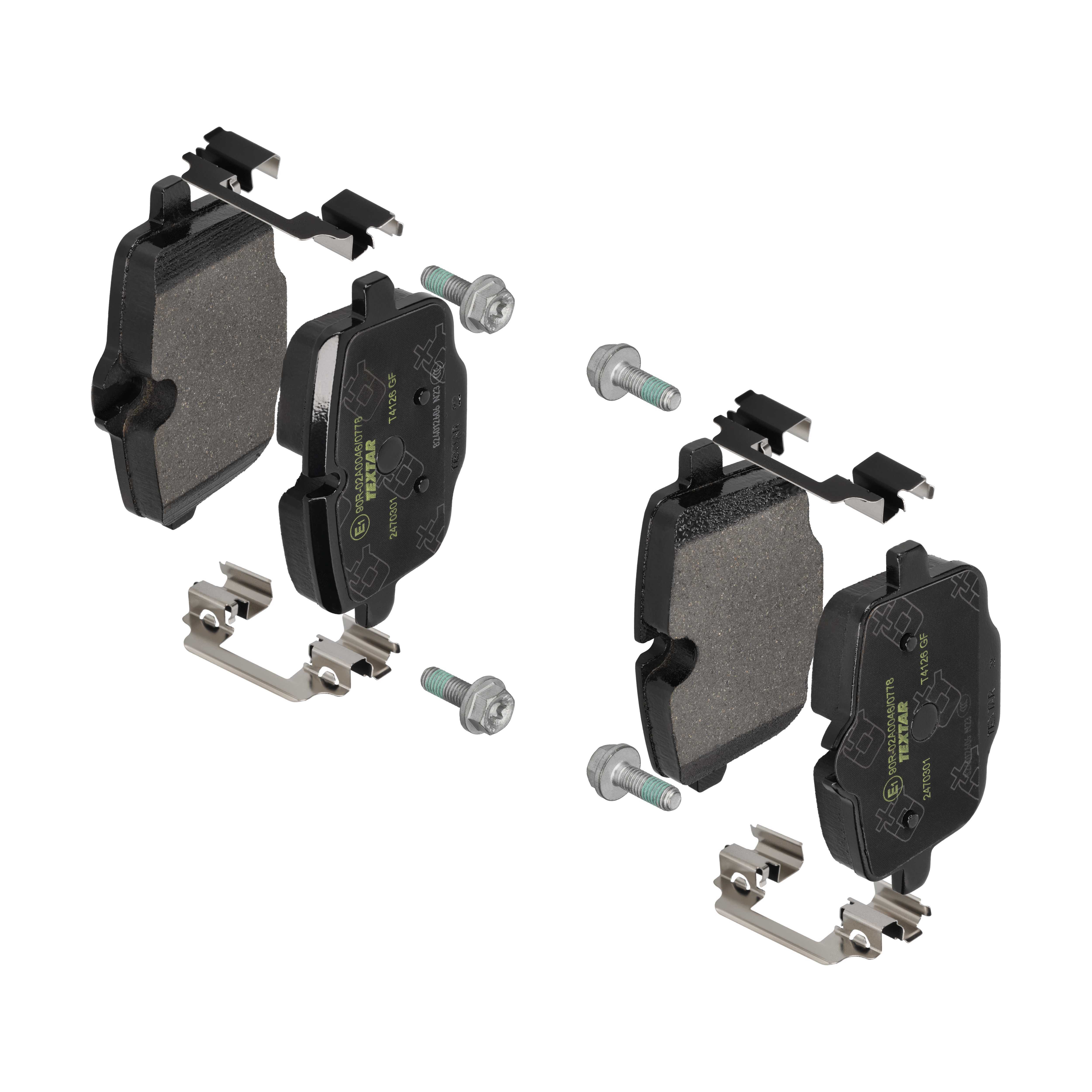 TEXTAR Bremseklodser 2470301 for BMW
