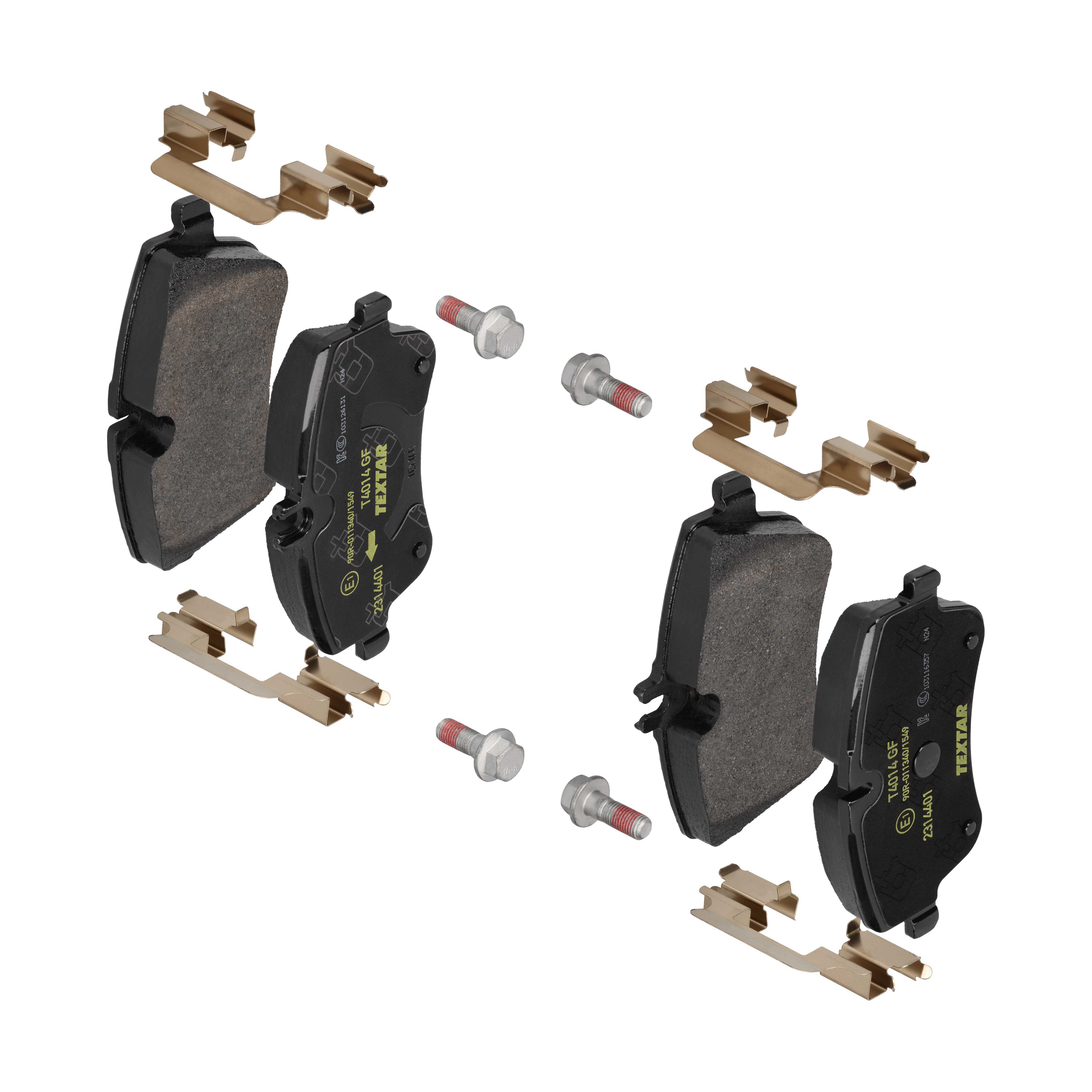 TEXTAR Bremseklodser 2314401 for MERCEDES-BENZ