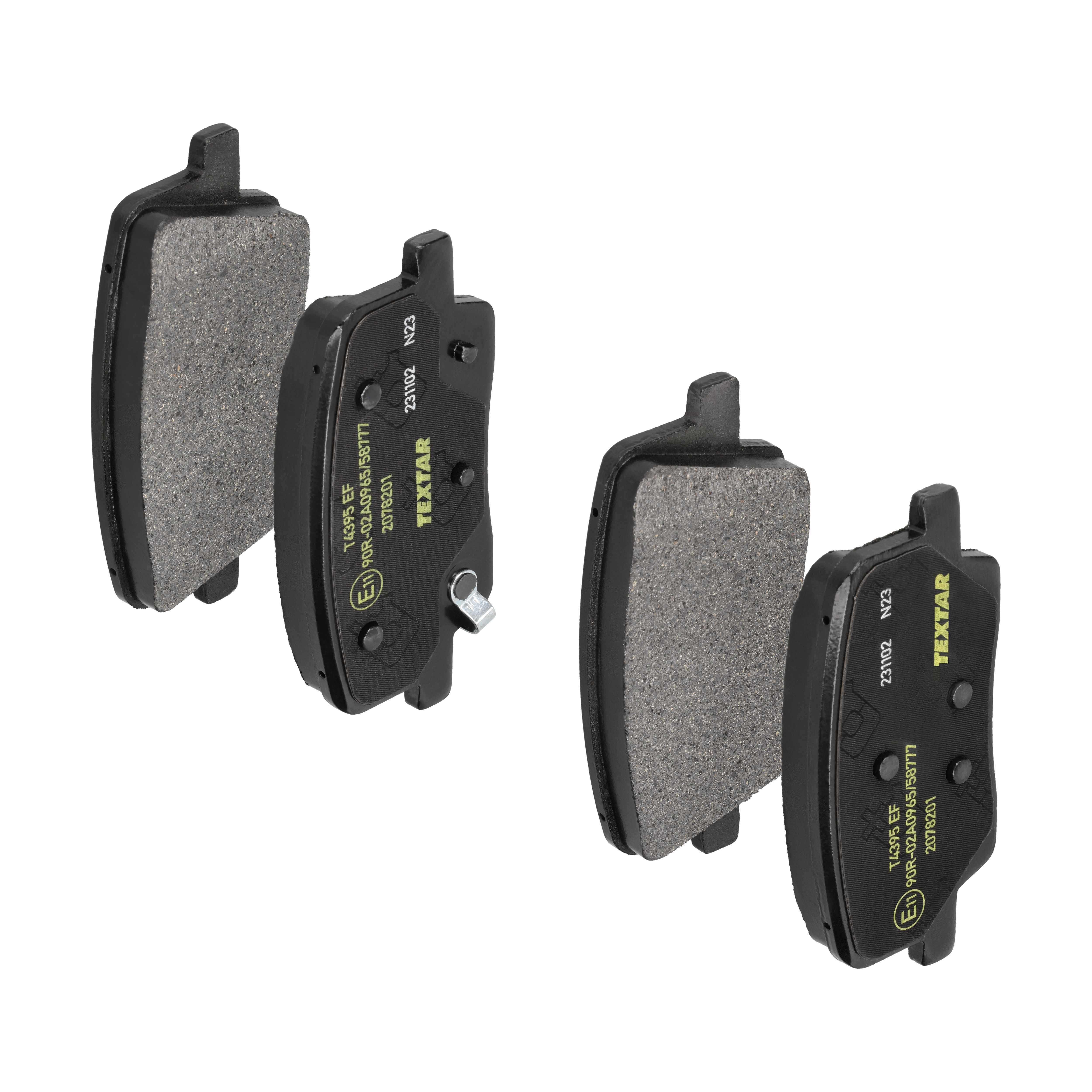 TEXTAR Bremseklodser 2078201 for SSANGYONG