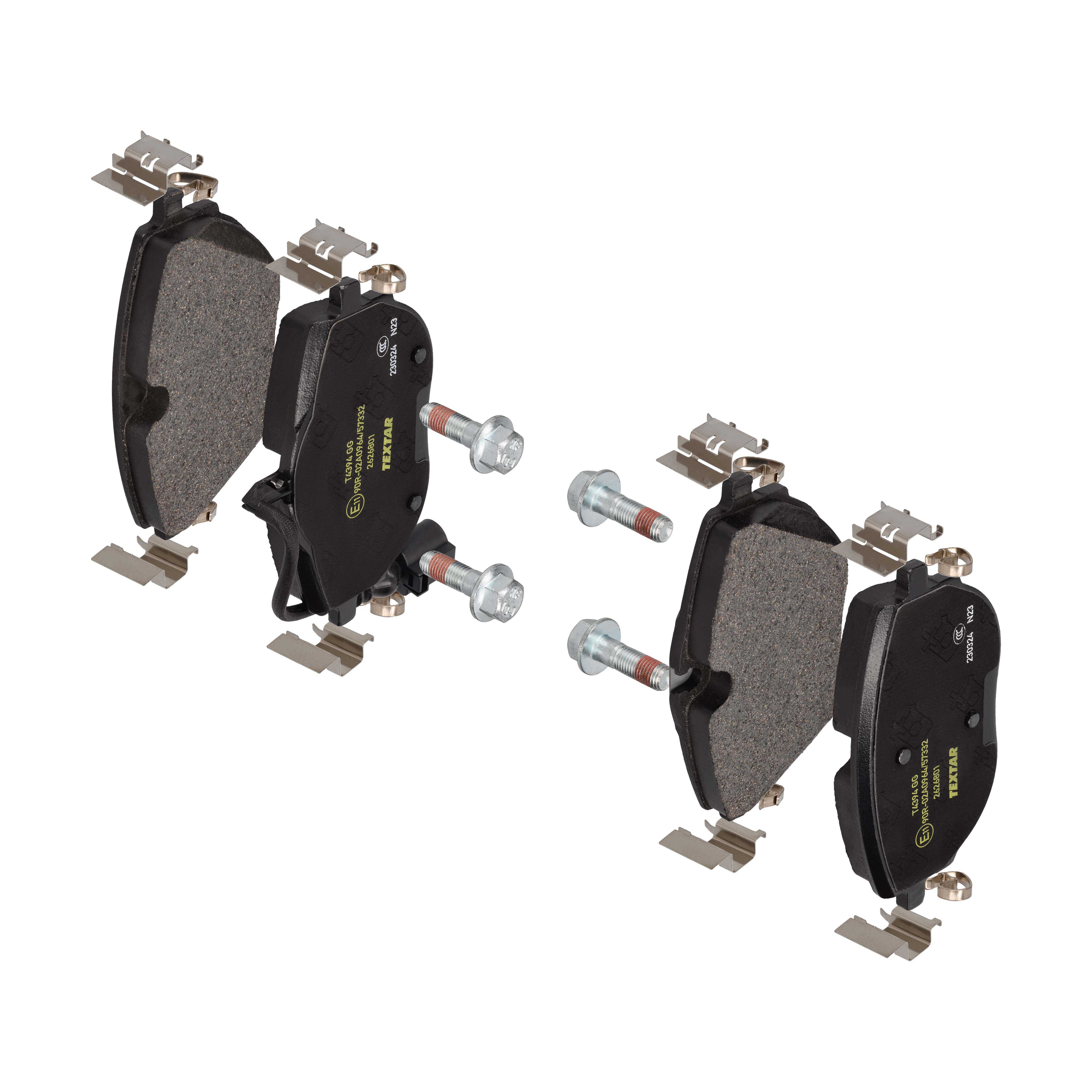 TEXTAR Bremseklodser 2626801 for VW