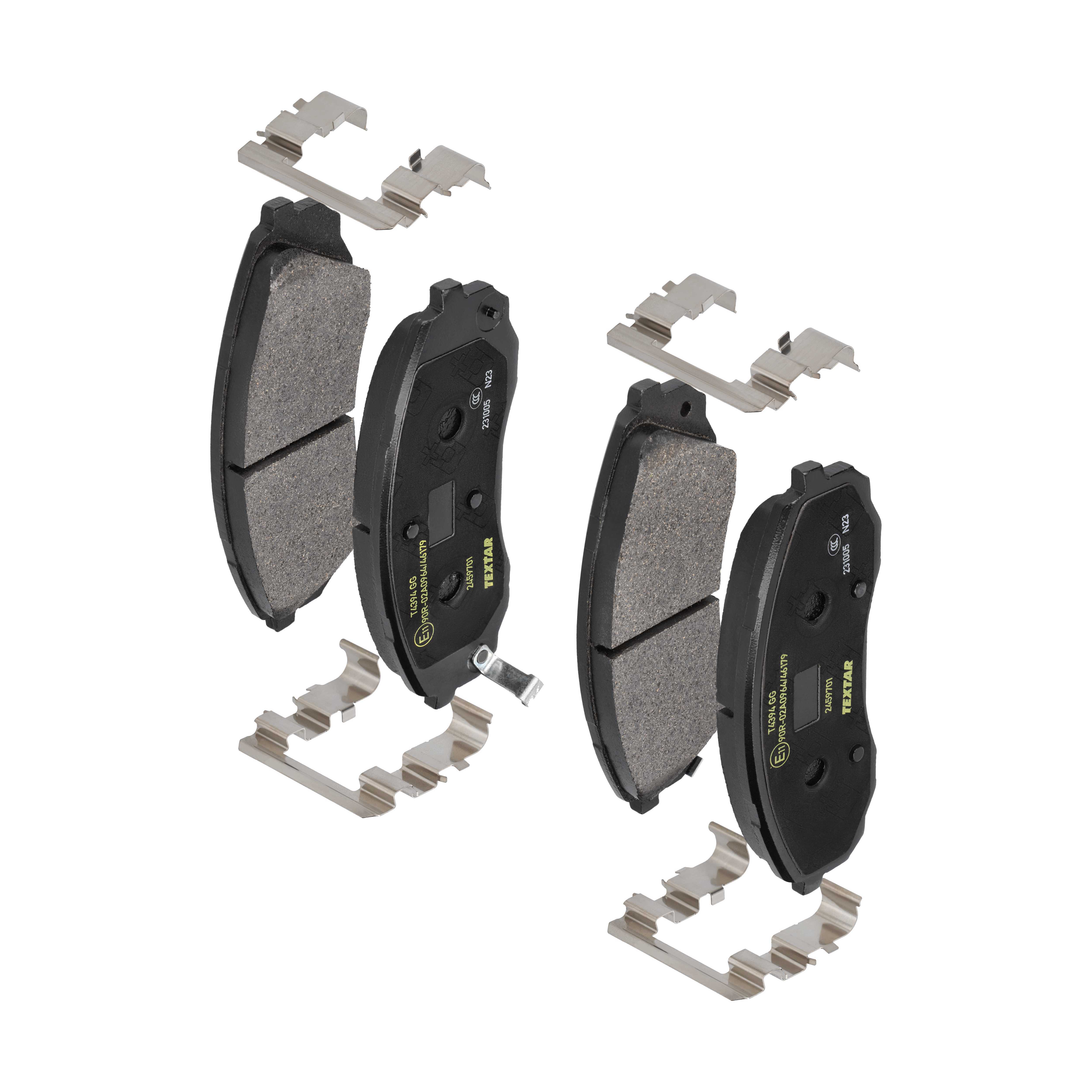 TEXTAR Bremseklodser 2459701 for KIA HYUNDAI