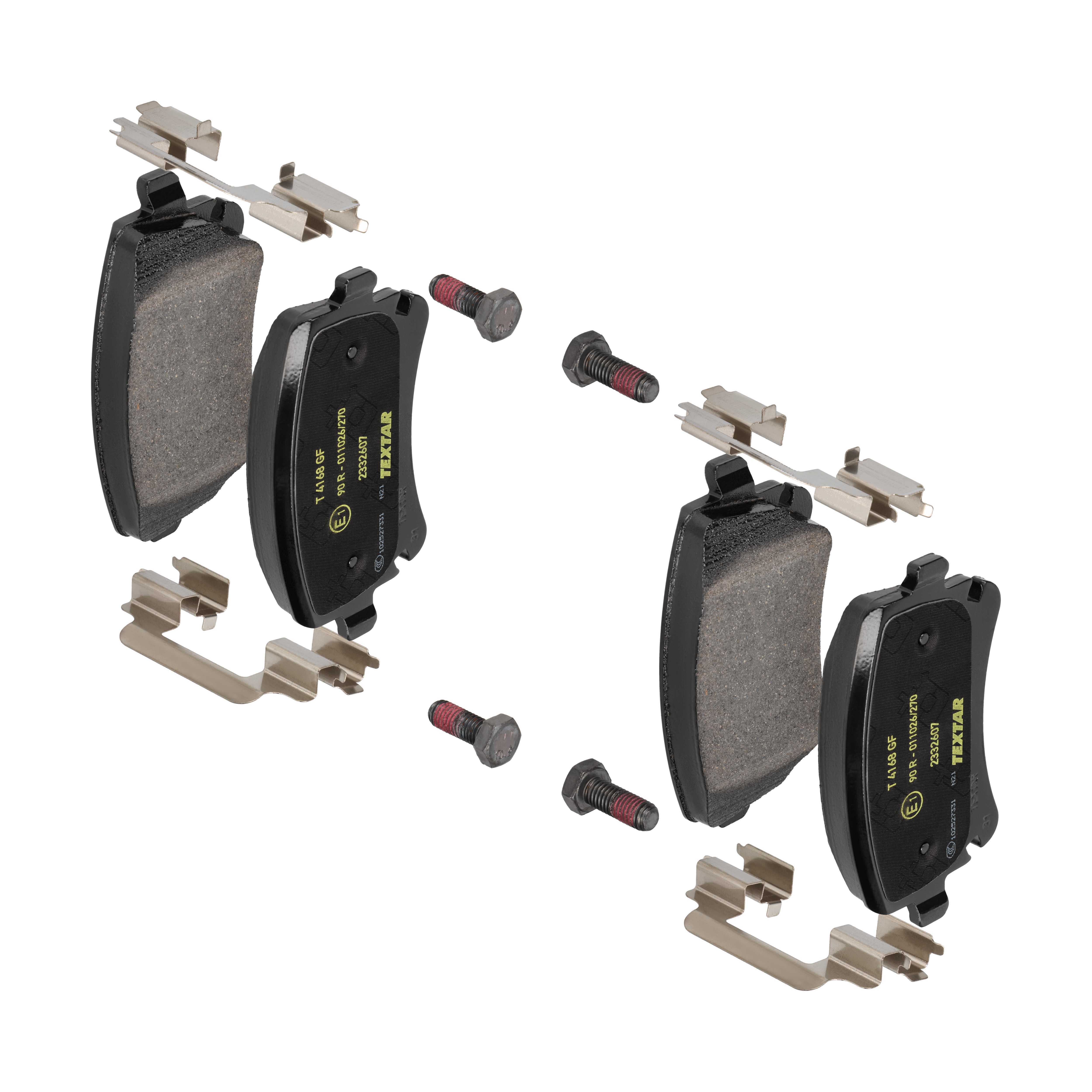 TEXTAR Bremseklodser 2332607 for SKODA BENTLEY
