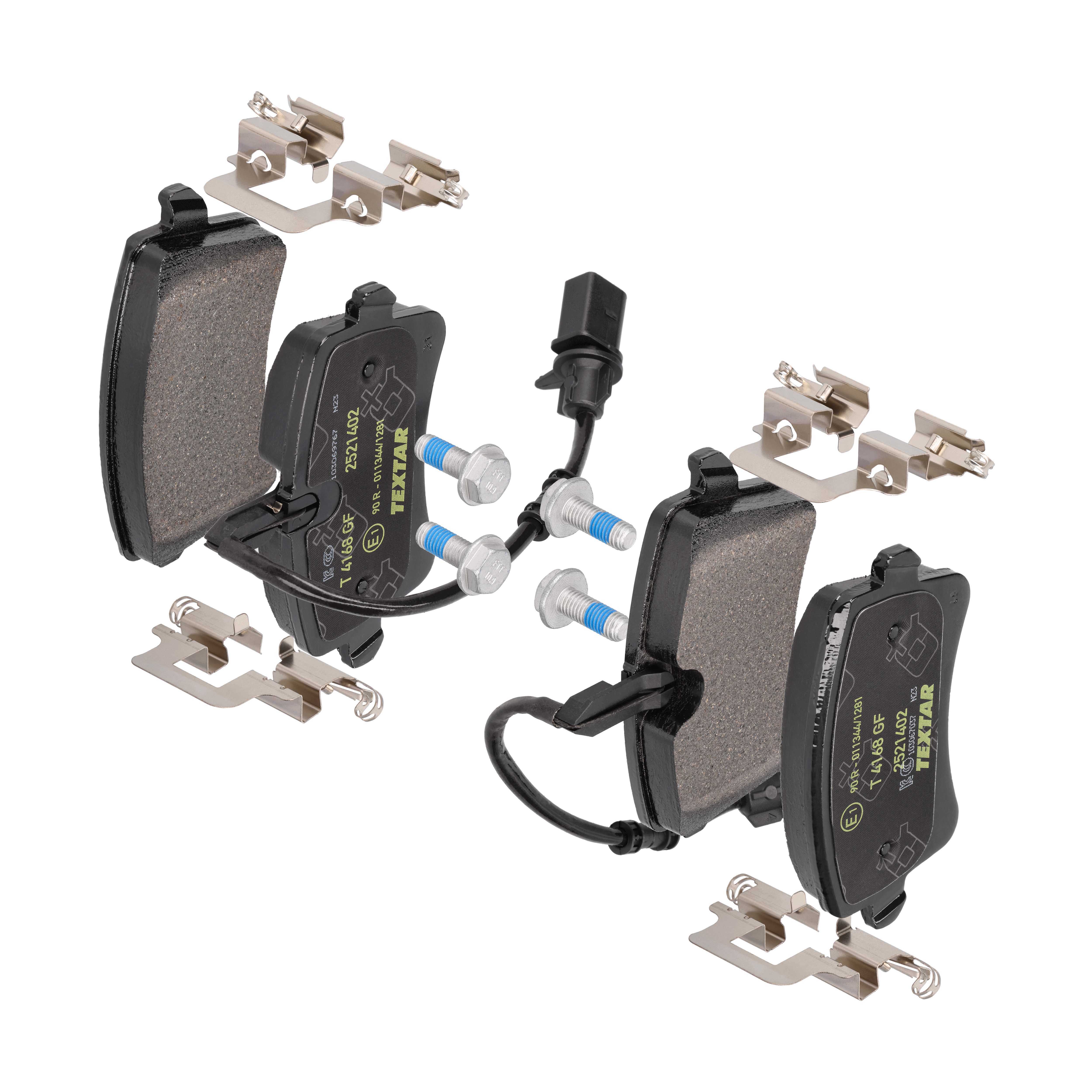 TEXTAR Bremseklodser 2521402 for AUDI AUDI (FAW) VW (SVW)