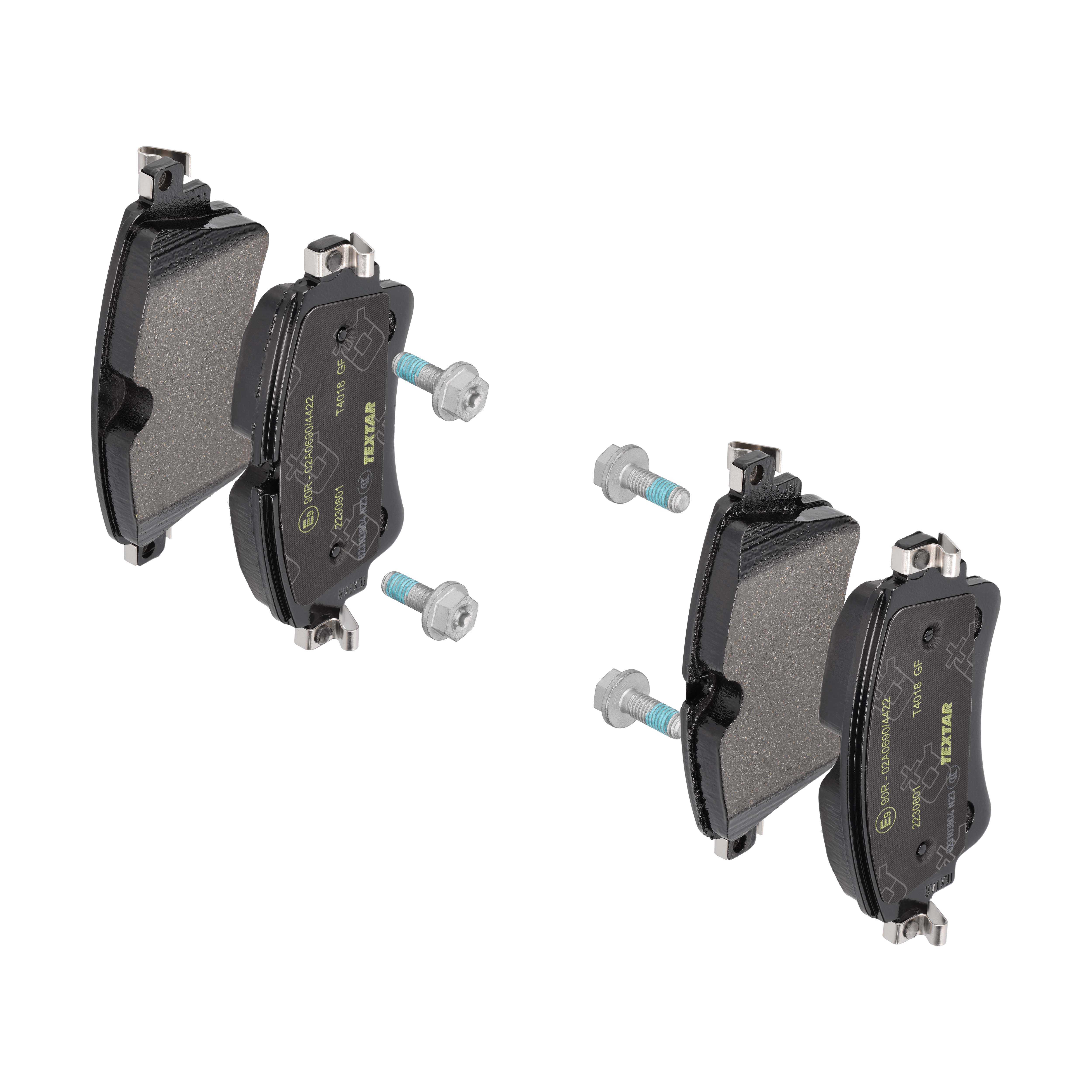TEXTAR Bremseklodser 2230801 for SEAT AUDI VW AUDI (FAW) SKODA