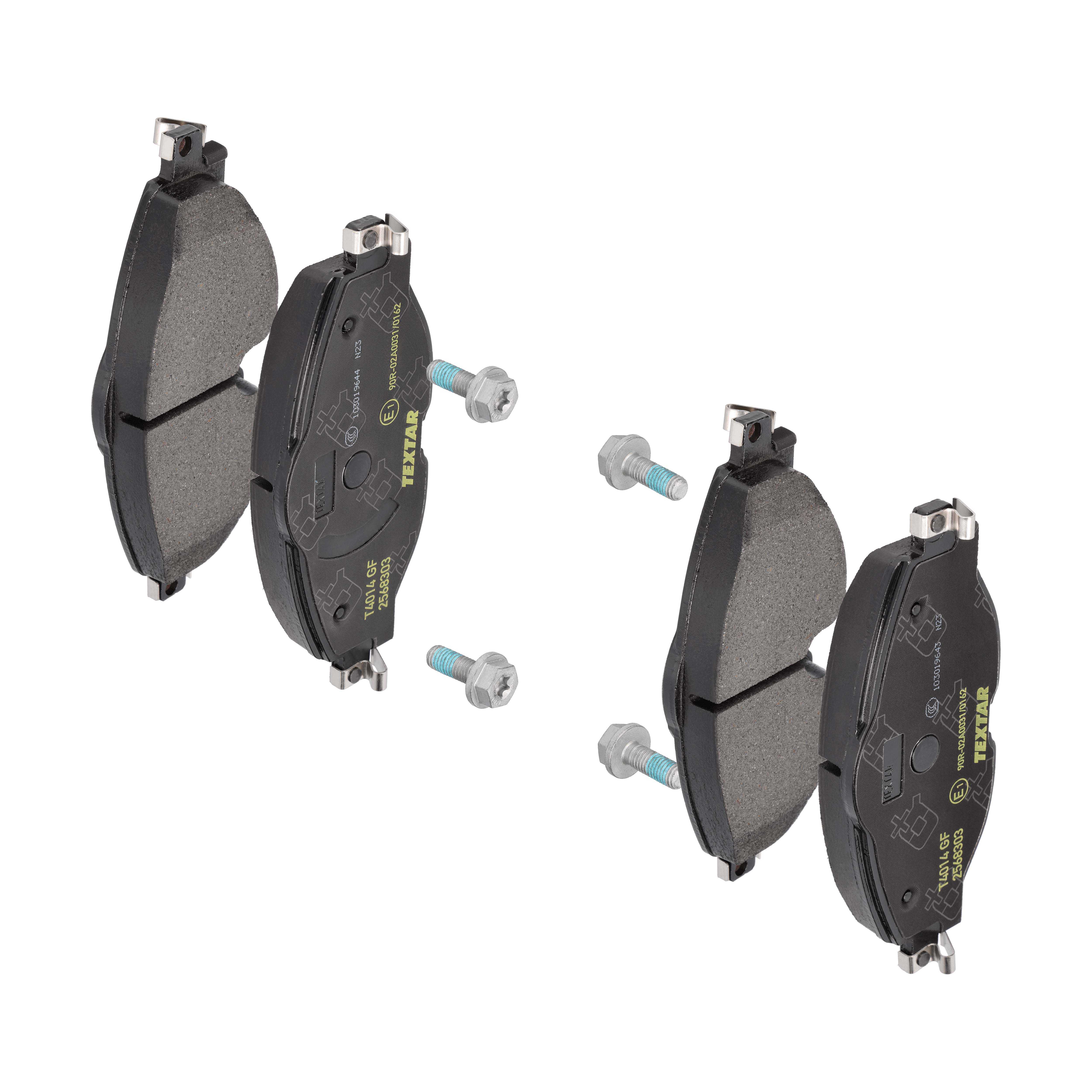TEXTAR Bremseklodser 2568303 for FORD SKODA (SVW) VW AUDI (FAW) AUDI VW (FAW) SEAT