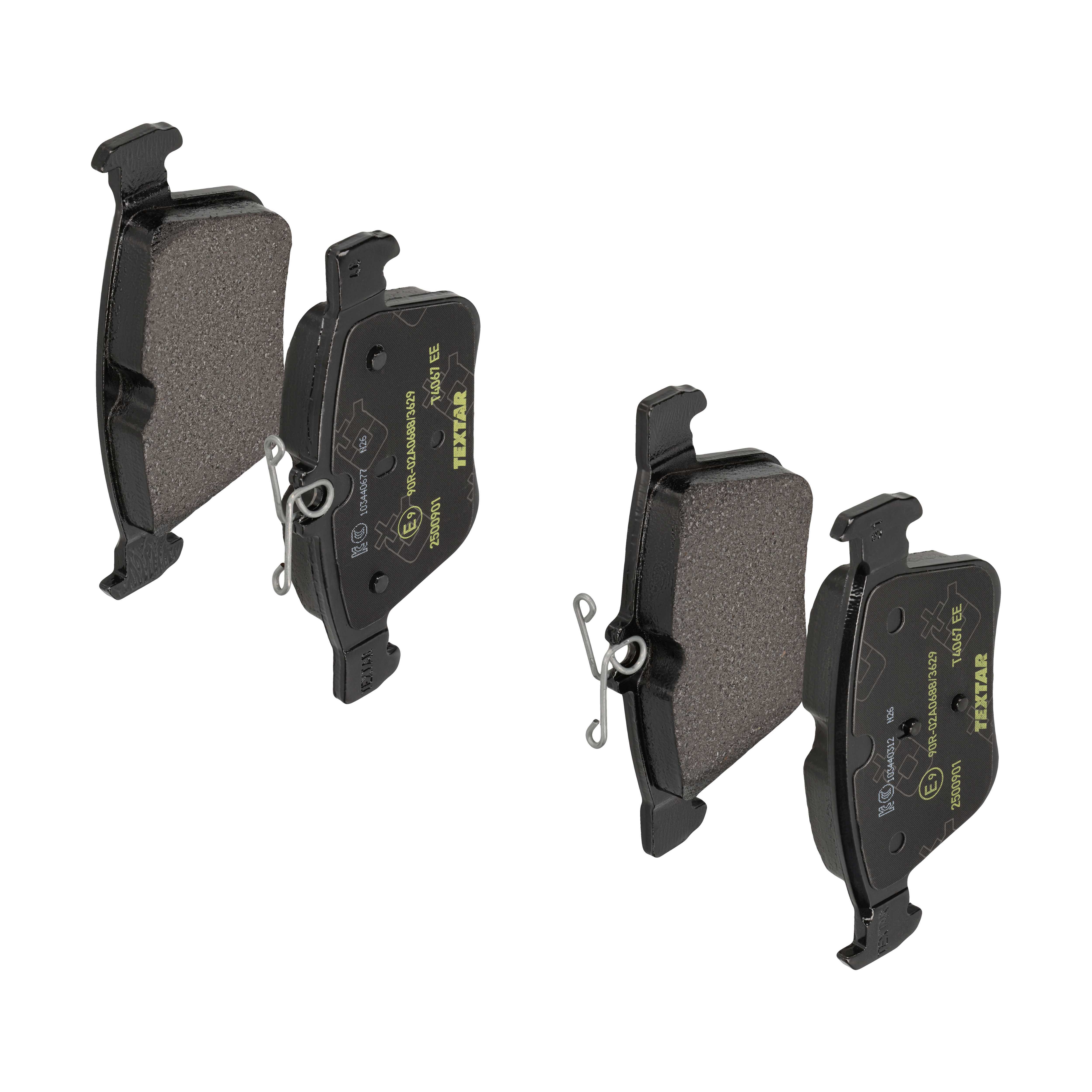 TEXTAR Bremseklodser 2500901 for AUDI (FAW) VW (SVW) VW AUDI CUPRA SEAT SKODA VW (FAW)