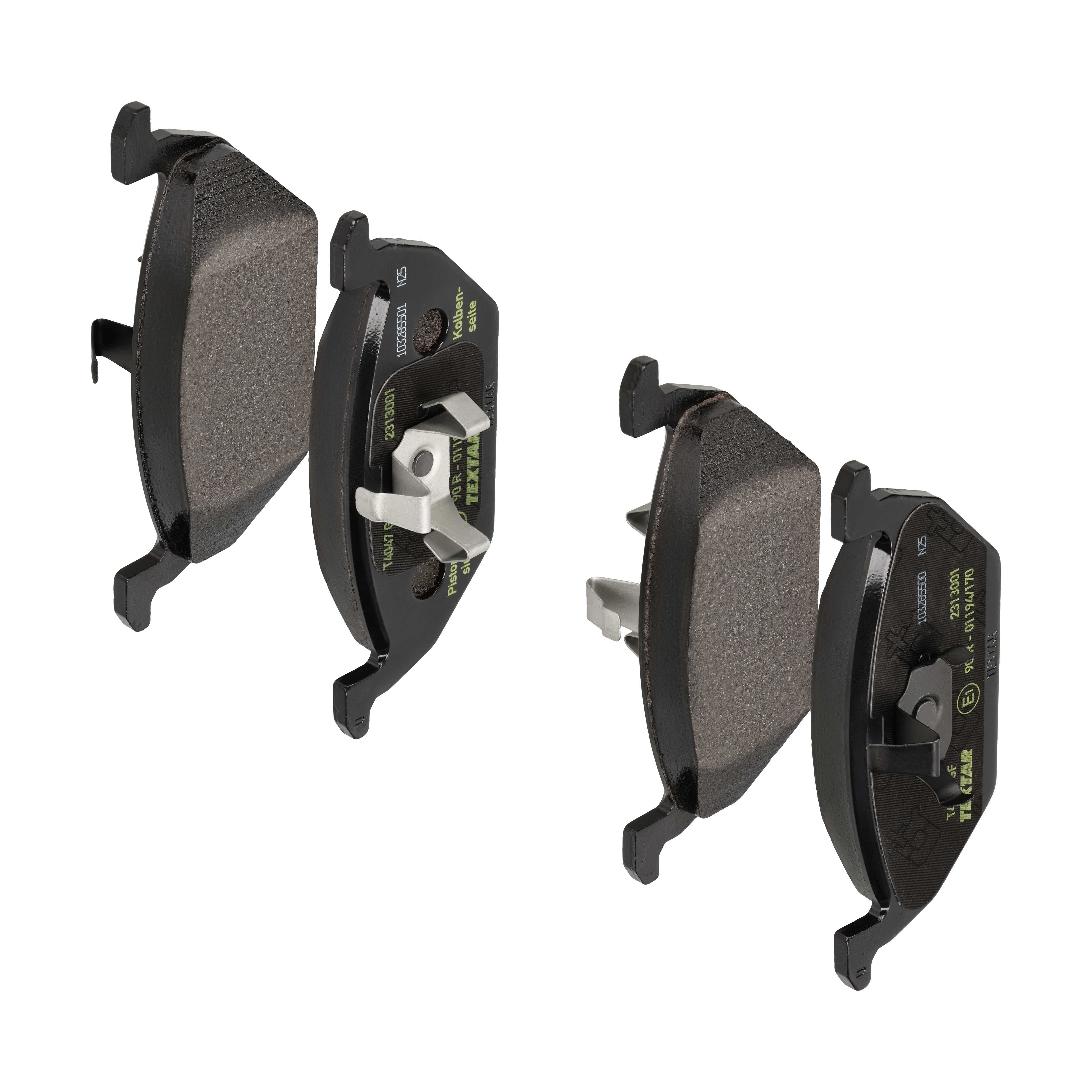 TEXTAR Bremseklodser 2313001 for VW (FAW) SEAT VW (SVW) VW AUDI JETTA SKODA (SVW) SKODA BESTURN (FAW) BRILLIANCE