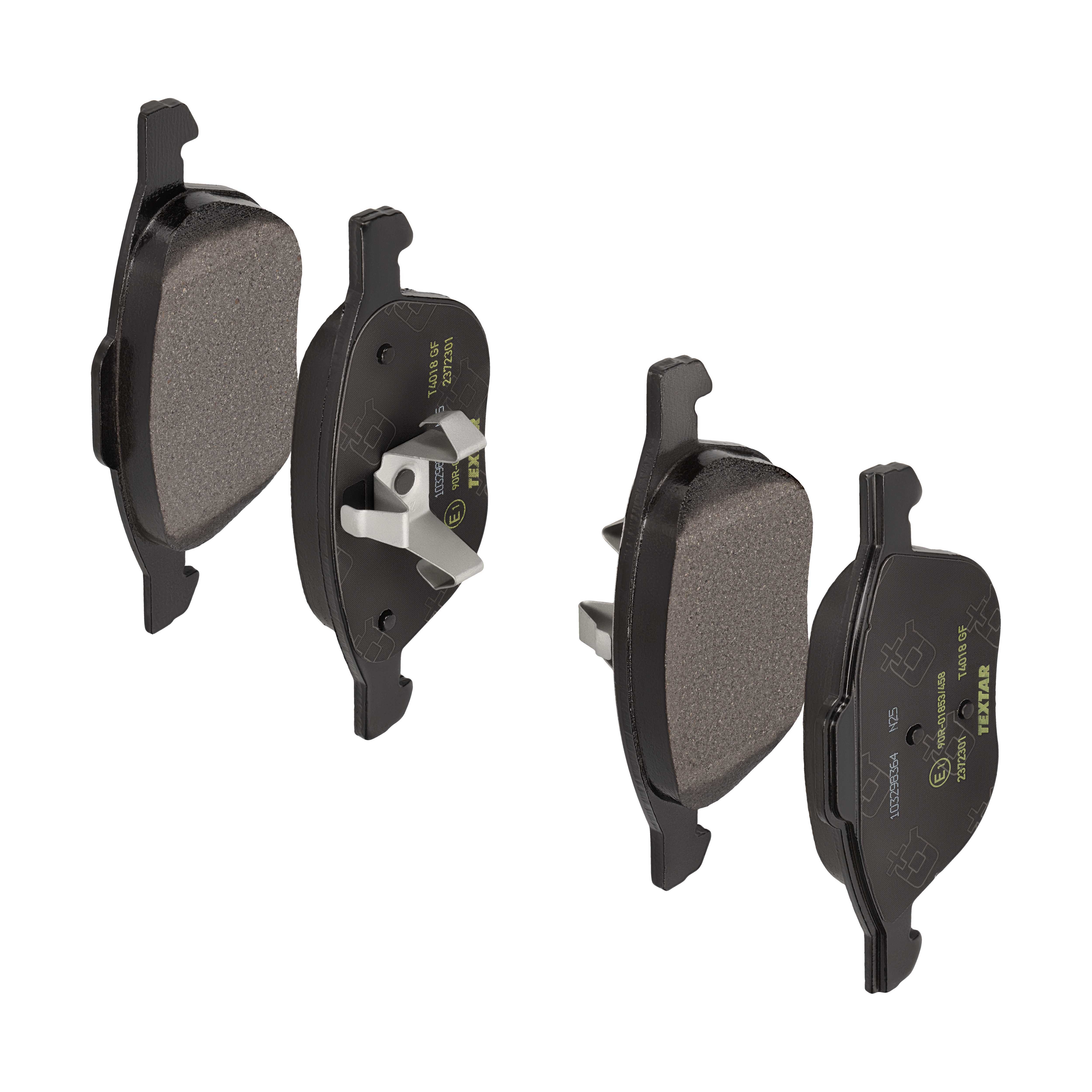 TEXTAR Bremseklodser 2372301 for FORD FORD (CHANGAN) VOLVO MAZDA FORD AUSTRALIA FORD ASIA & OCEANIA NISSAN MITSUBISHI