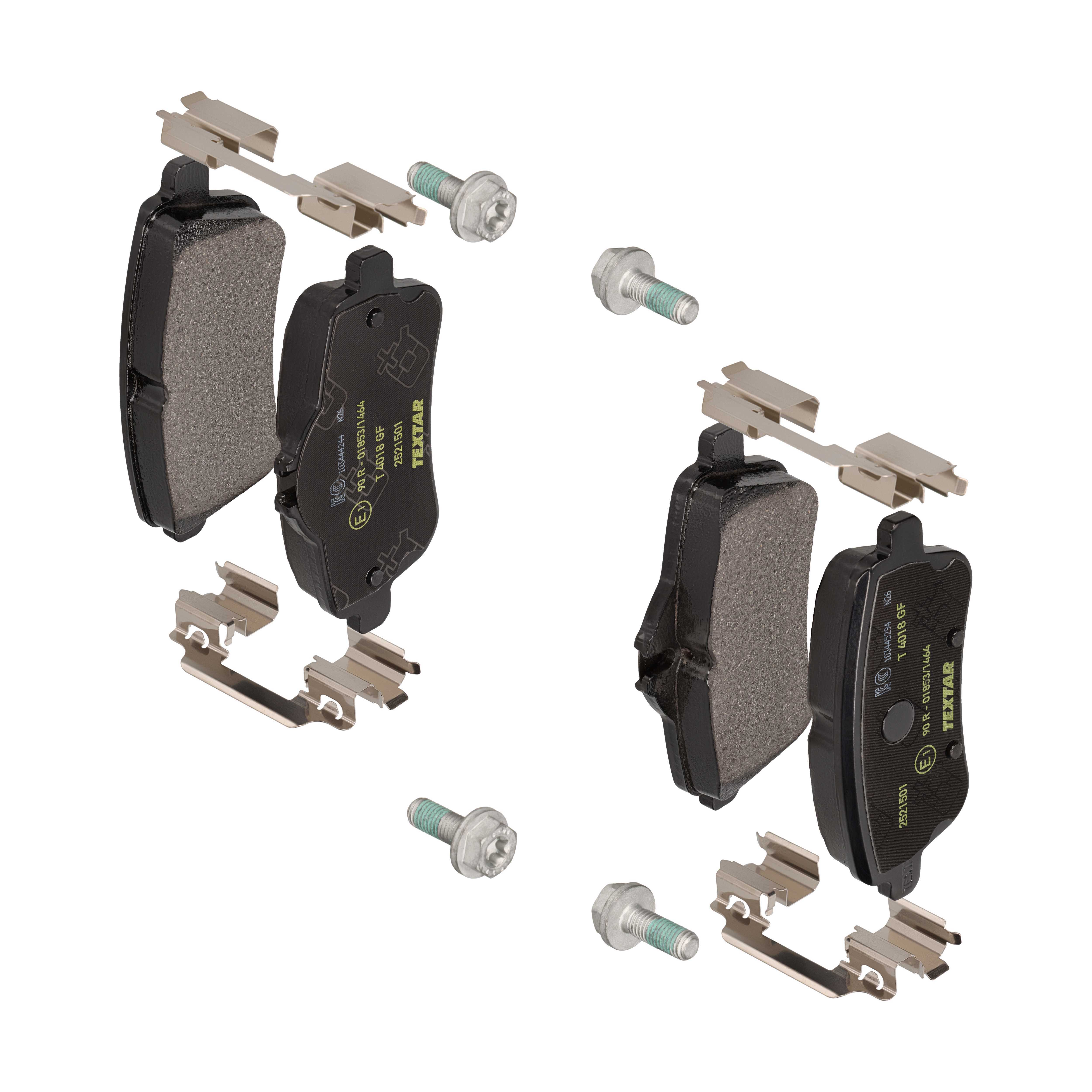 TEXTAR Bremseklodser 2521501 for MERCEDES-BENZ