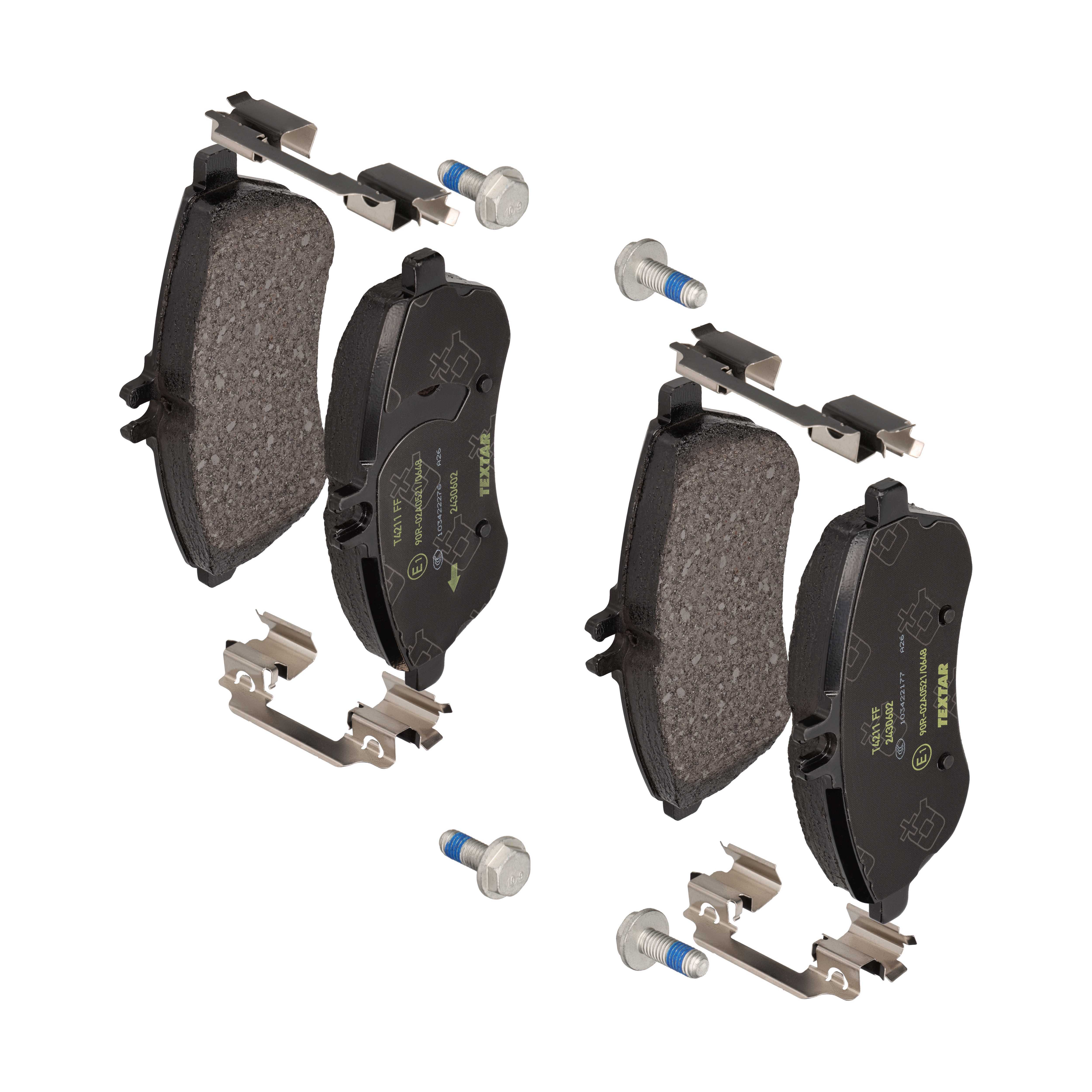 TEXTAR Bremseklodser 2430602 for MERCEDES-BENZ