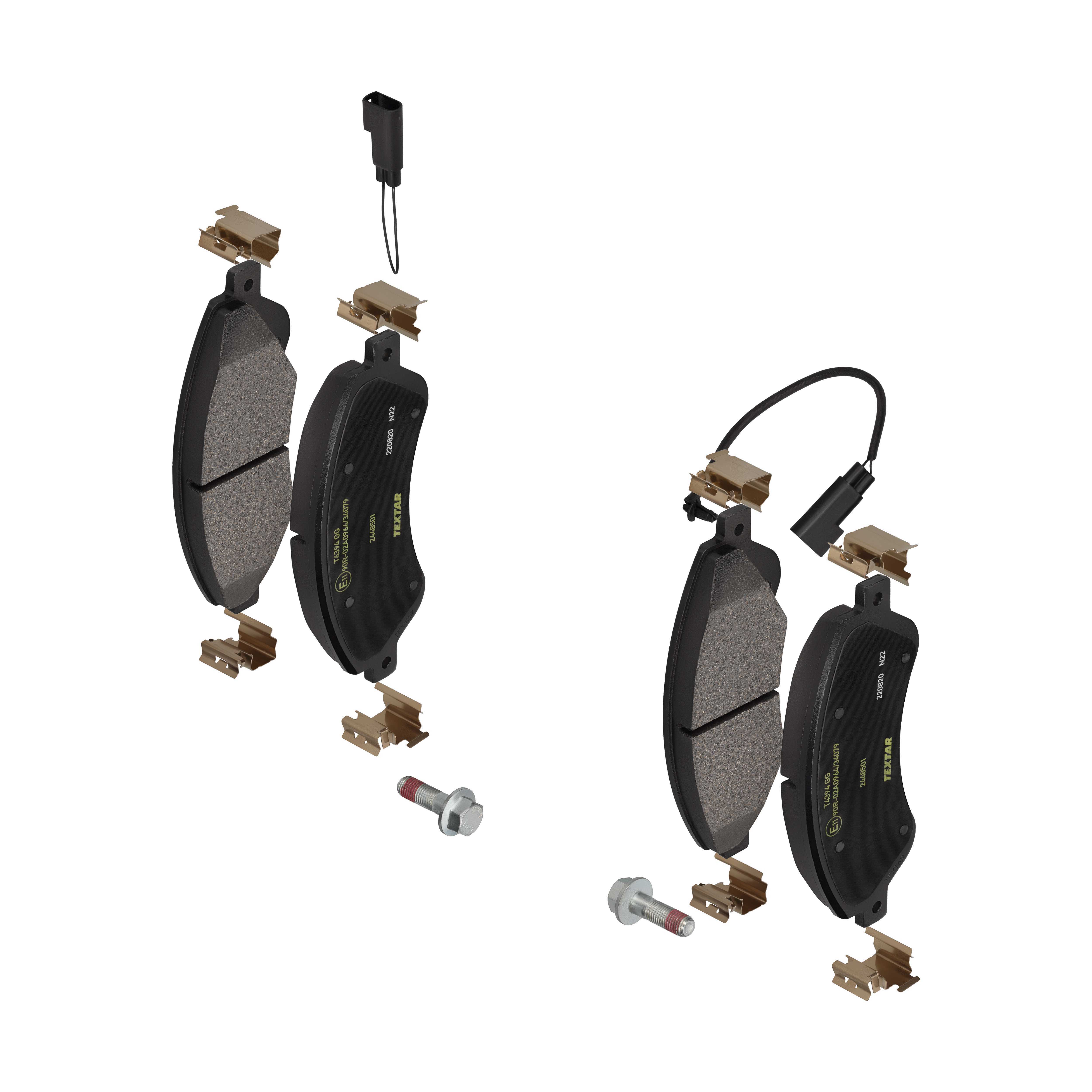 TEXTAR Bremseklodser 2448501 for FORD
