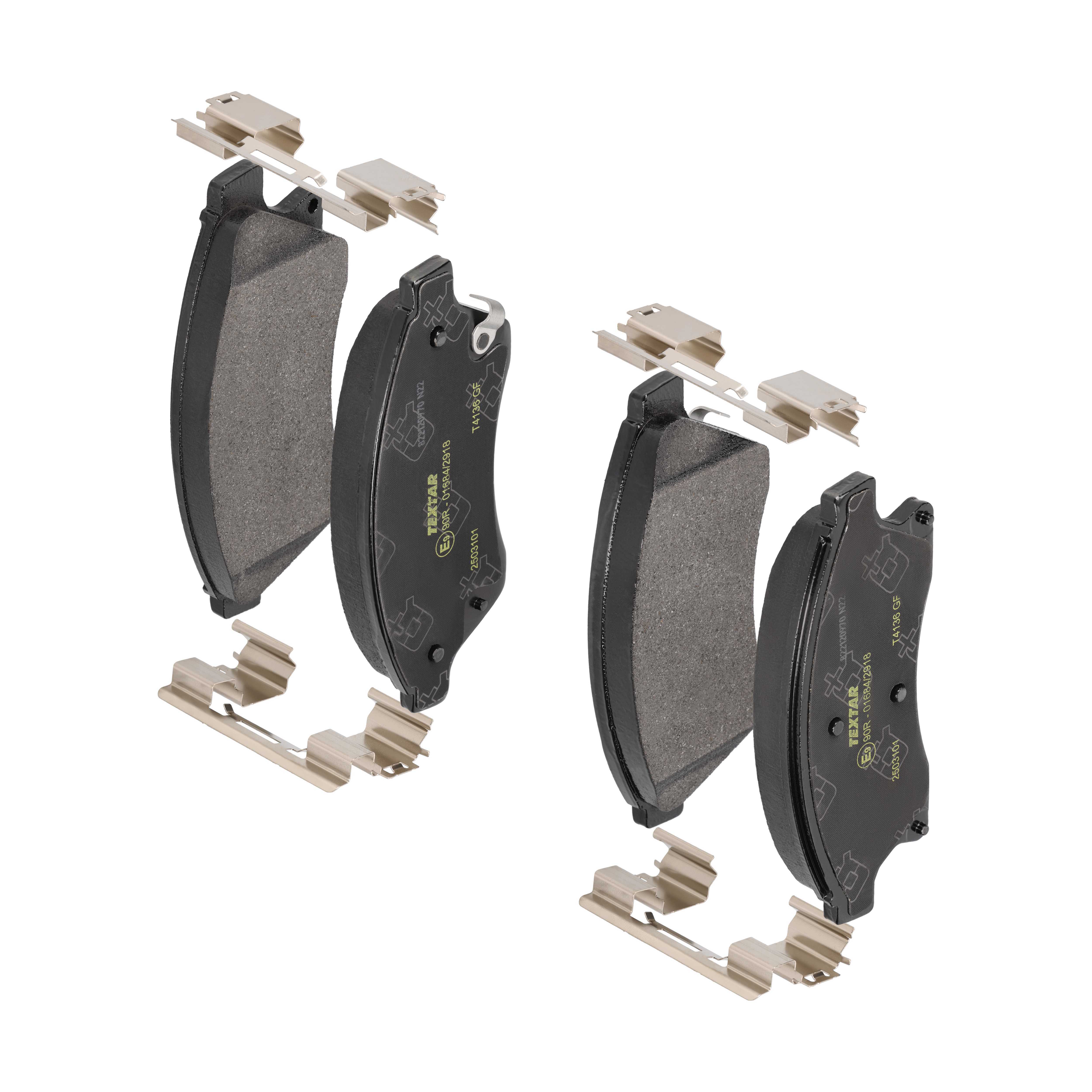TEXTAR Bremseklodser 2503101 for OPEL CHEVROLET