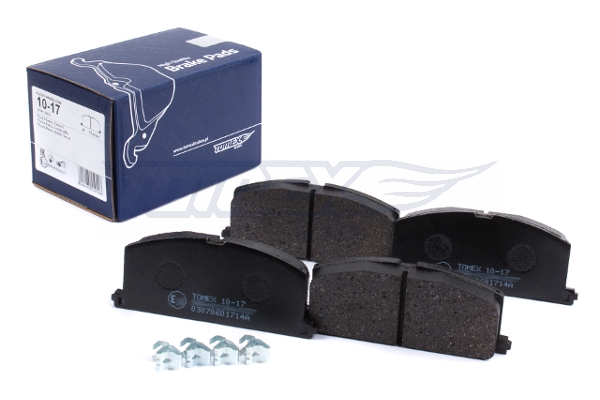 TOMEX BRAKES Bremseklodser tx1017 foraksel for NISSAN TOYOTA
